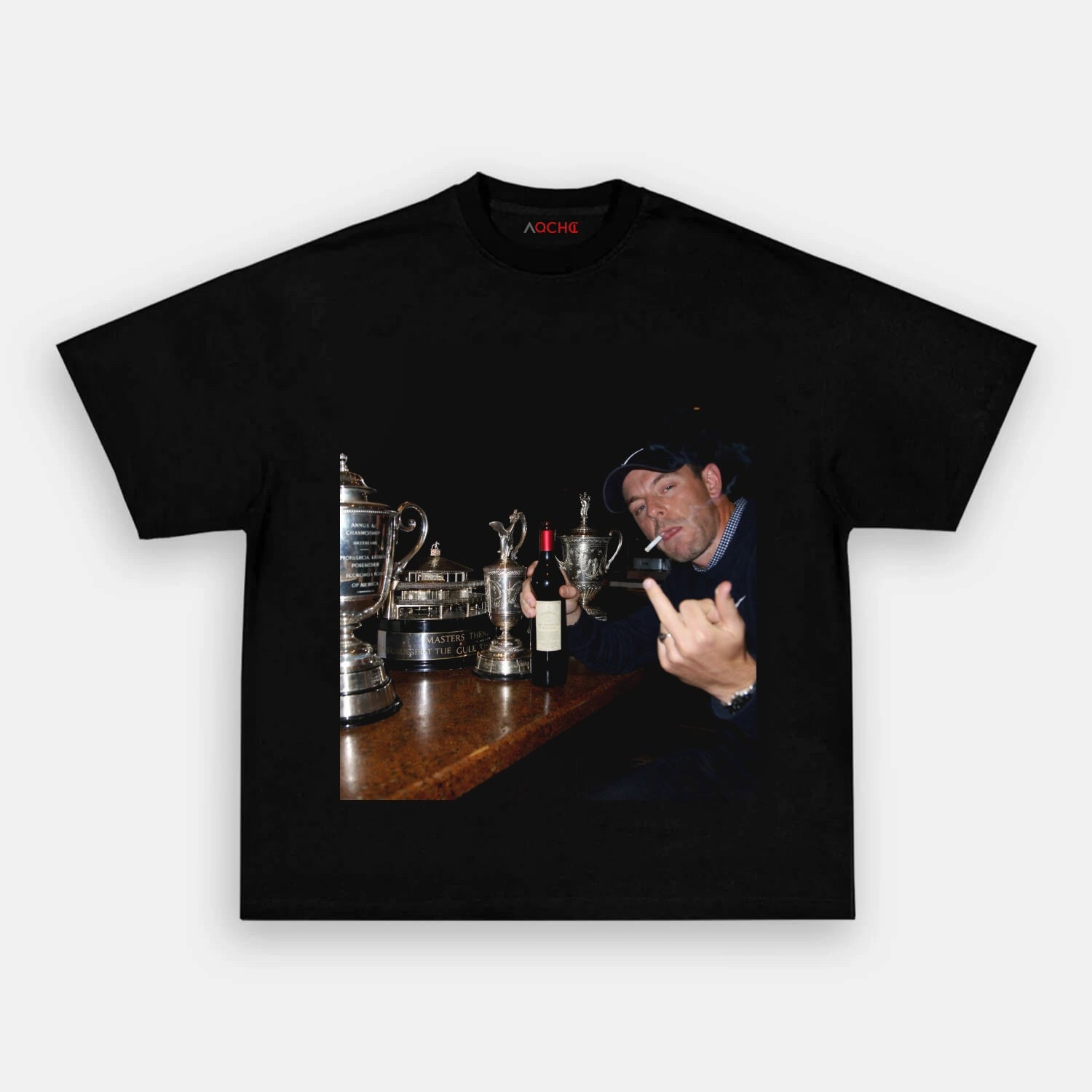 Rory McIlroy Grand Slam Winner Tee - AQCHIC