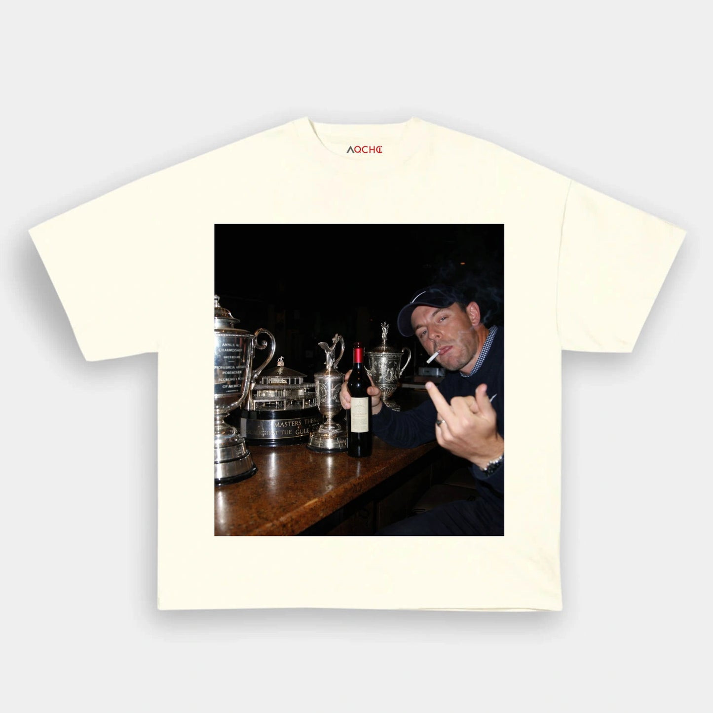 Rory McIlroy Grand Slam Winner Tee - AQCHIC