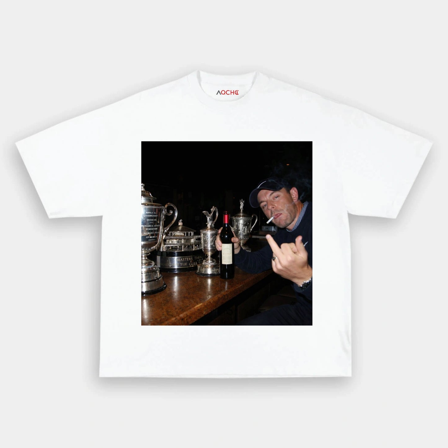 Rory McIlroy Grand Slam Winner Tee - AQCHIC
