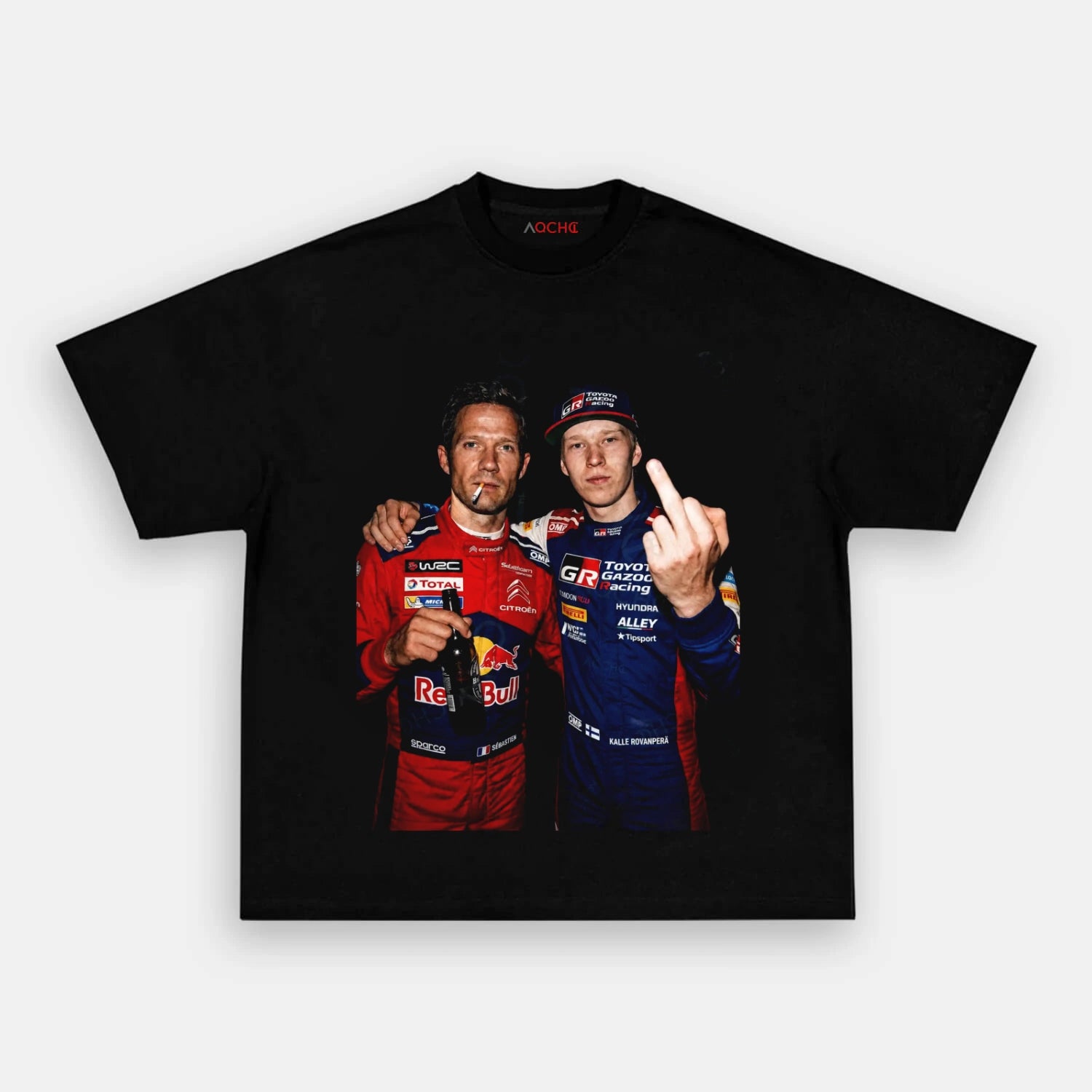 Sébastien Ogier&Kalle Rovanperä 2026 WRC Tee - AQCHIC