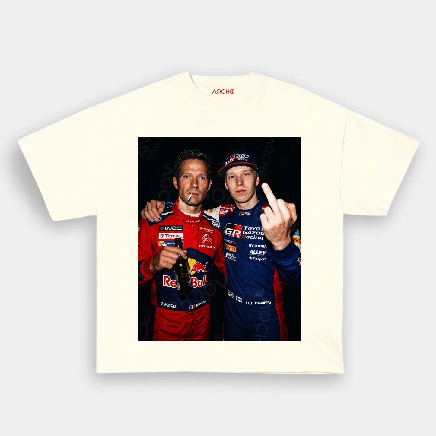 Sébastien Ogier&Kalle Rovanperä 2026 WRC Tee - AQCHIC