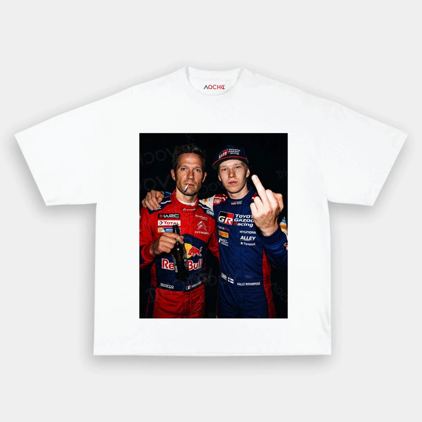Sébastien Ogier&Kalle Rovanperä 2026 WRC Tee - AQCHIC