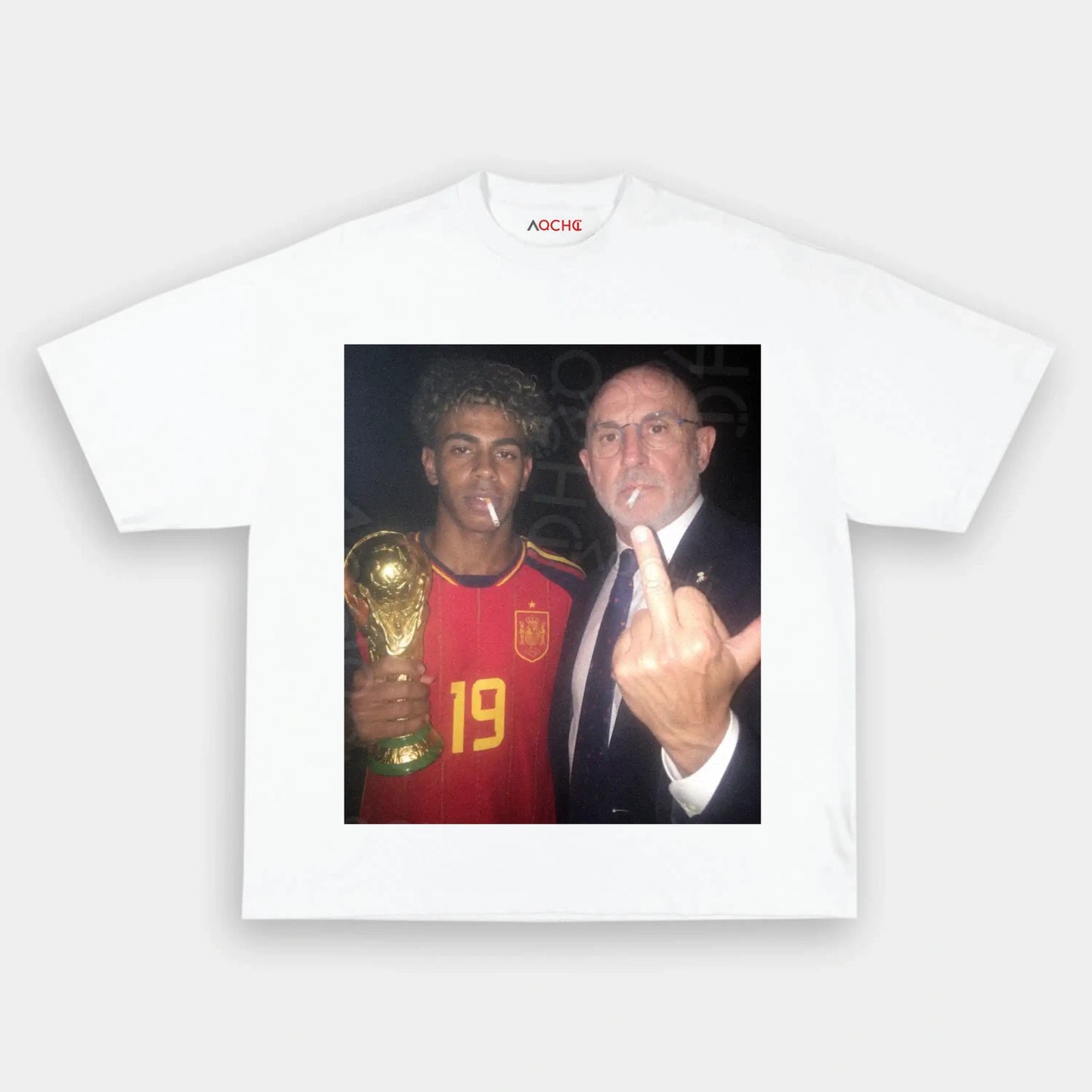 Spain Champion Moment Tee 18 - AQCHIC