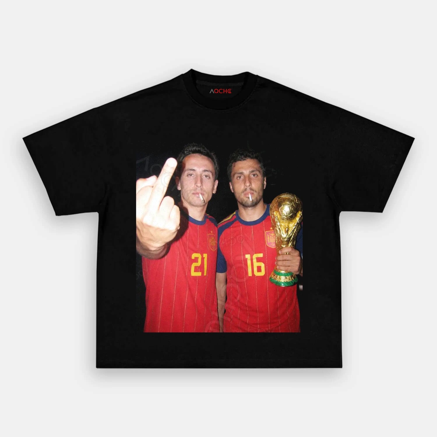Spain Champion Moment Tee 21 - AQCHIC