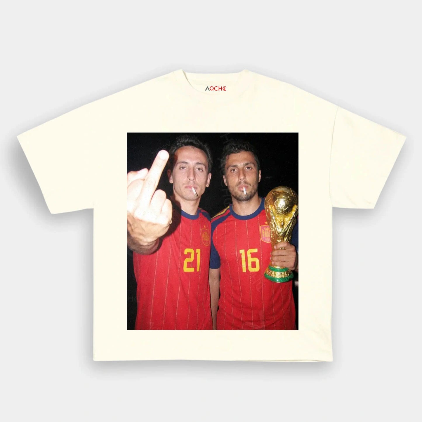 Spain Champion Moment Tee 21 - AQCHIC