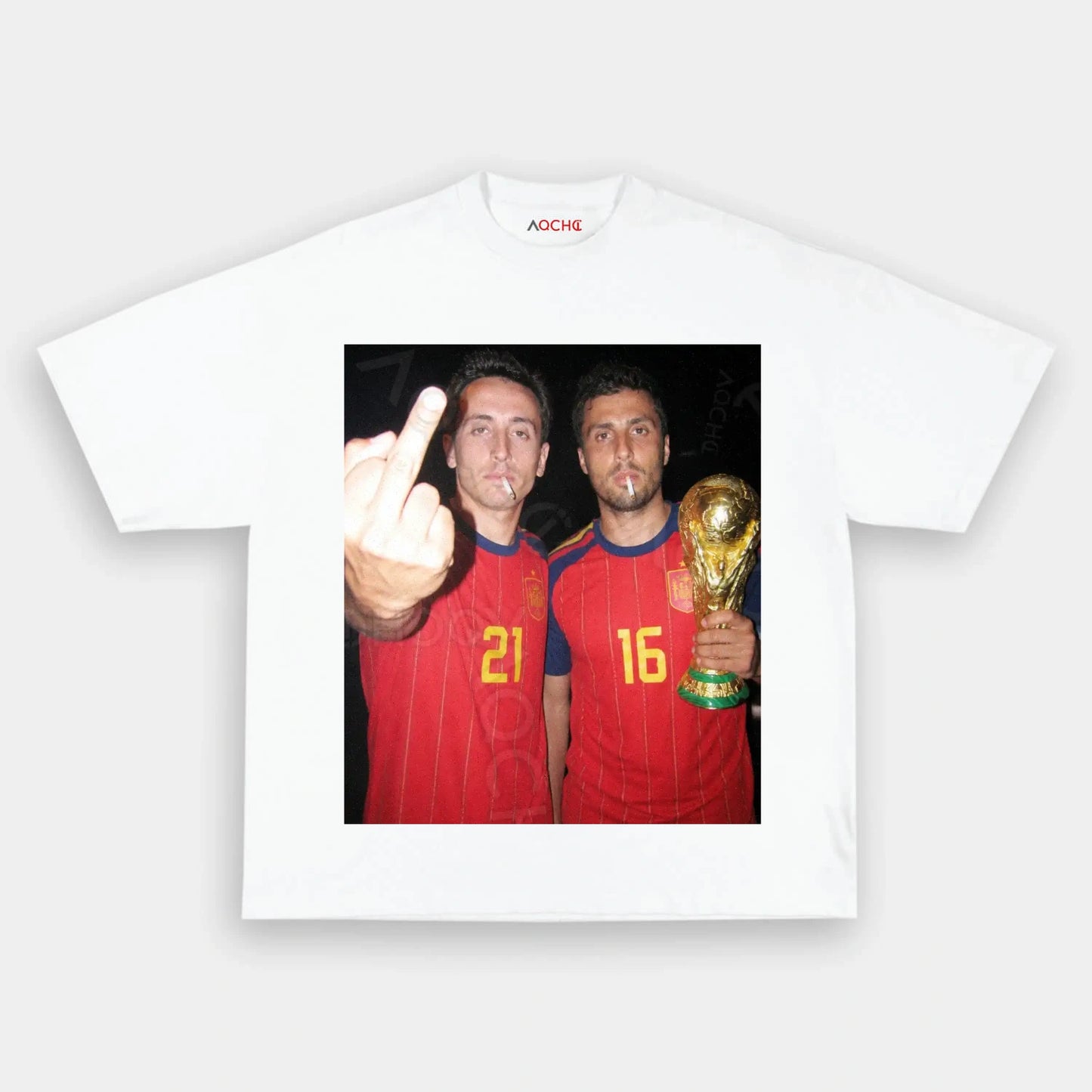 Spain Champion Moment Tee 21 - AQCHIC