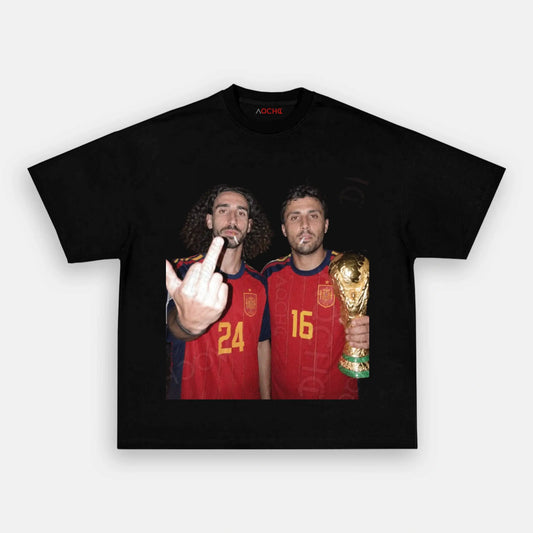 Spain Champion Moment Tee 22 - AQCHIC