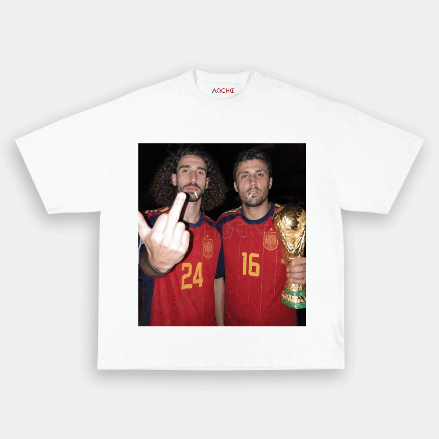 Spain Champion Moment Tee 22 - AQCHIC