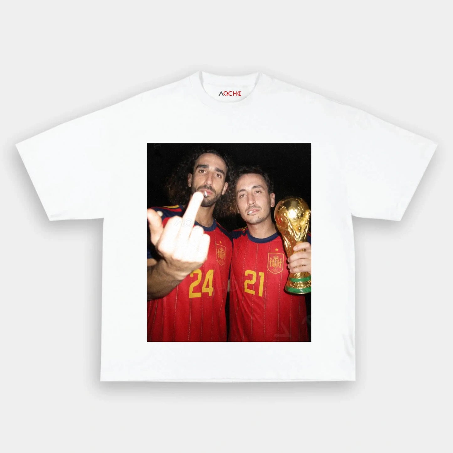 Spain Champion Moment Tee 23 - AQCHIC
