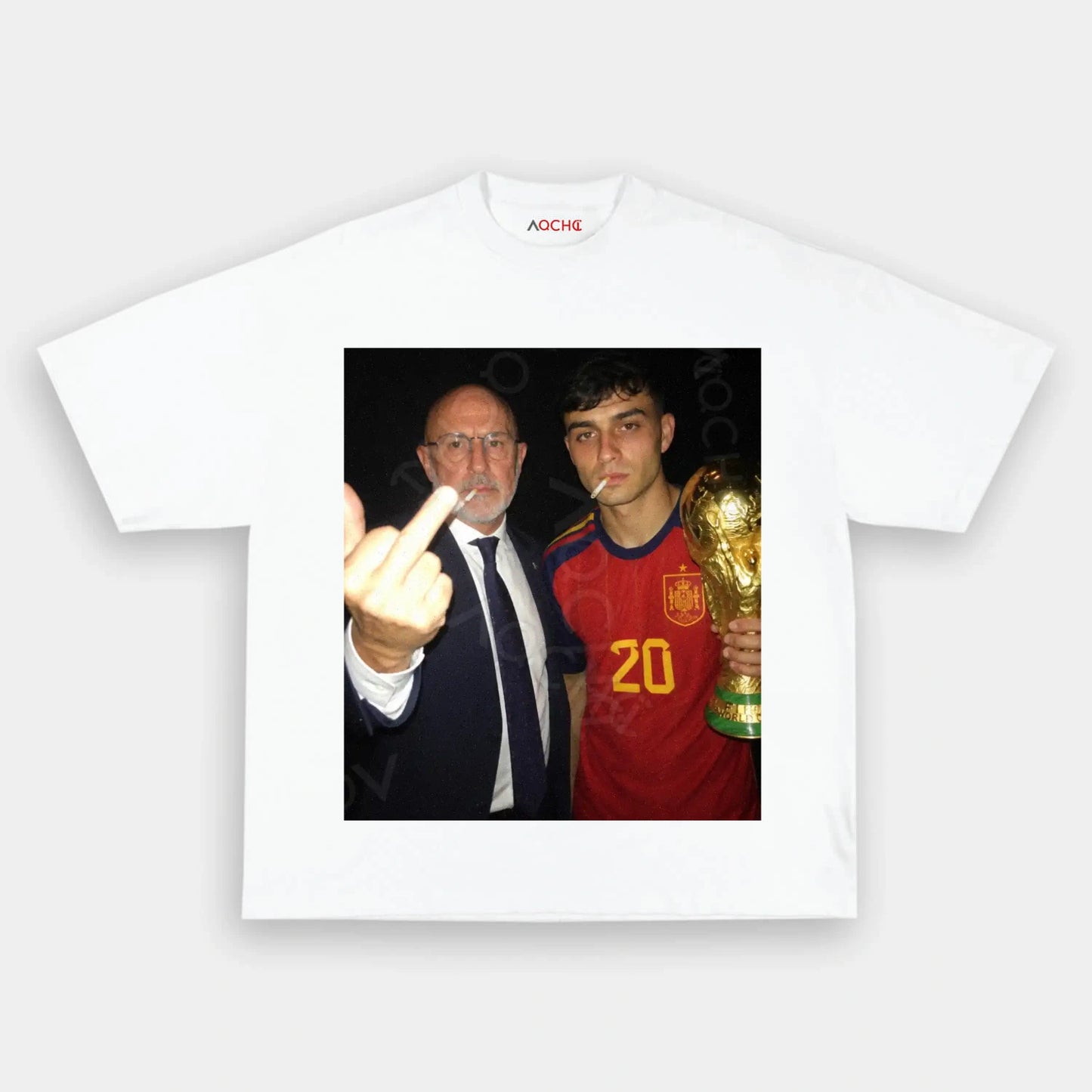 Spain Champion Moment Tee 8 - AQCHIC