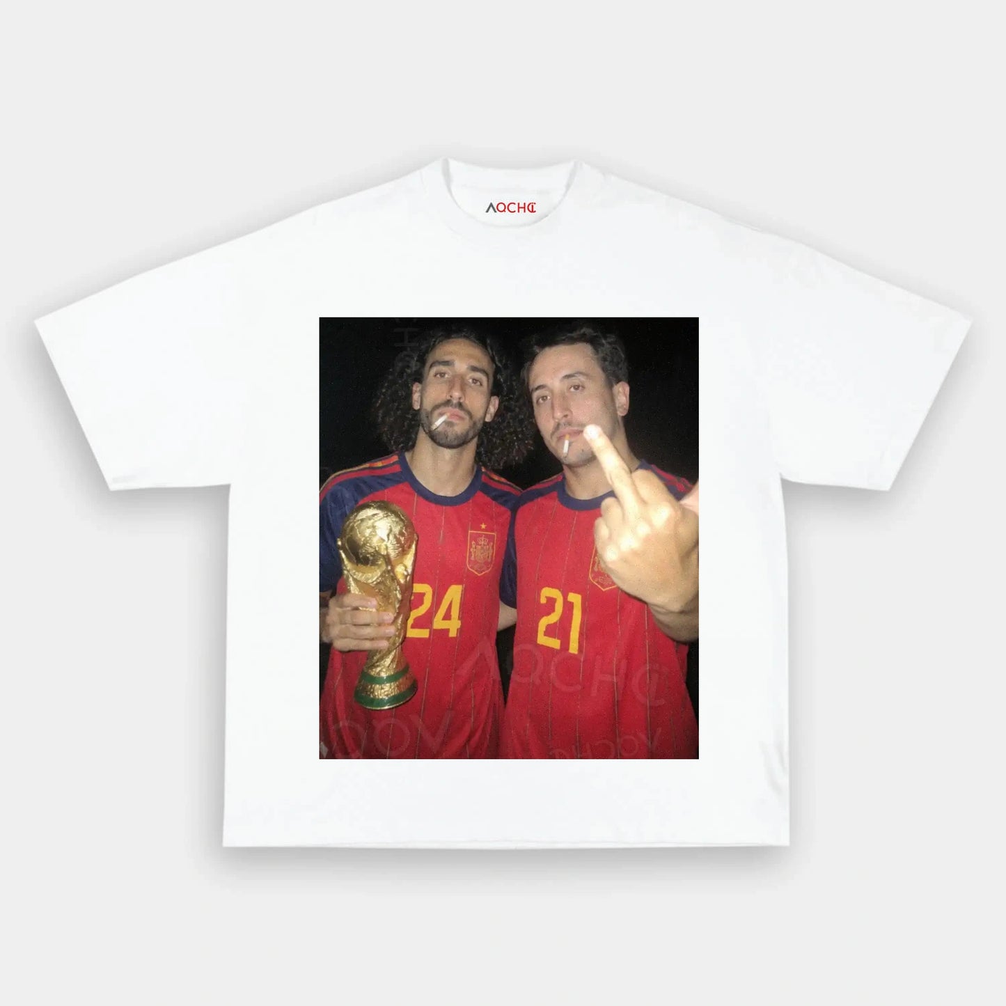 Spain Champion Moment Tee 9 - AQCHIC