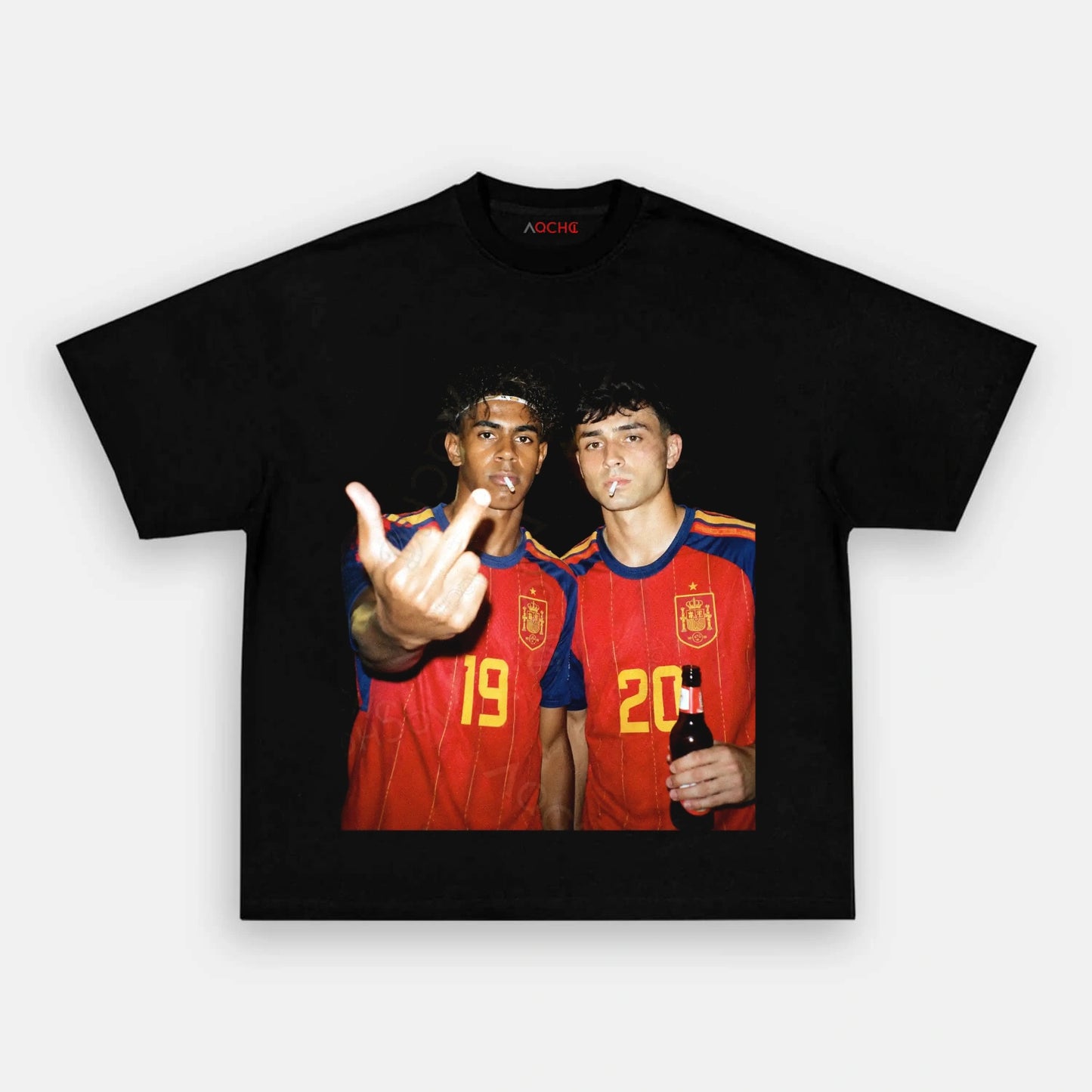 Spain Football Style Tee 1.0 - AQCHIC