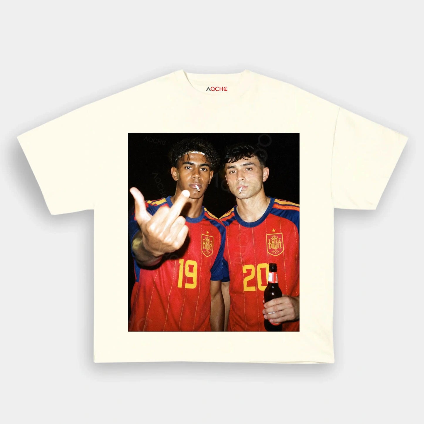 Spain Football Style Tee 1.0 - AQCHIC