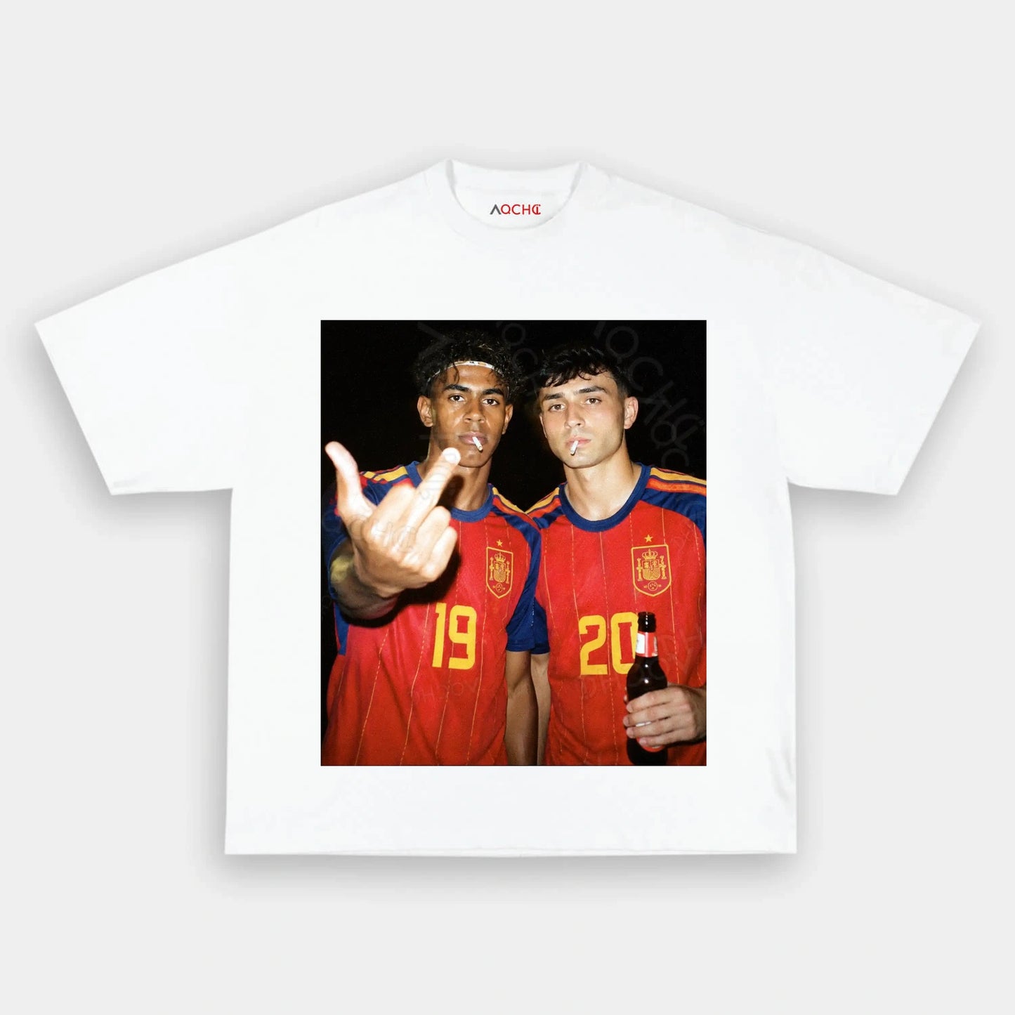 Spain Football Style Tee 1.0 - AQCHIC