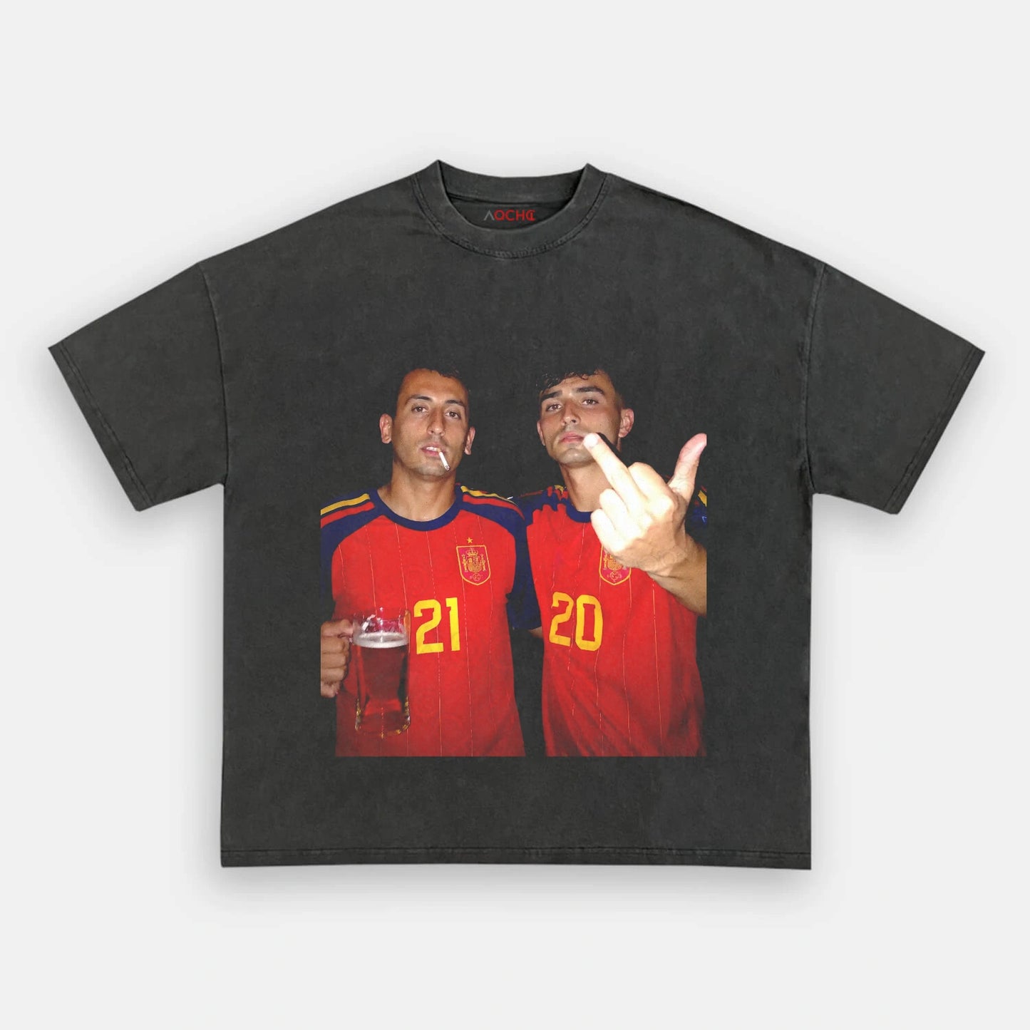 Spain Football Style Tee 1.1 - AQCHIC