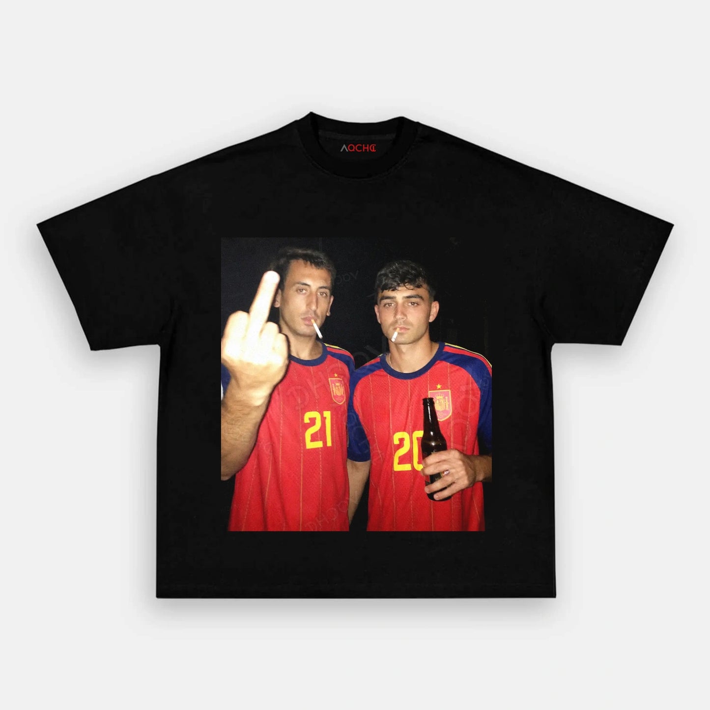 Spain Football Style Tee 1.2 - AQCHIC
