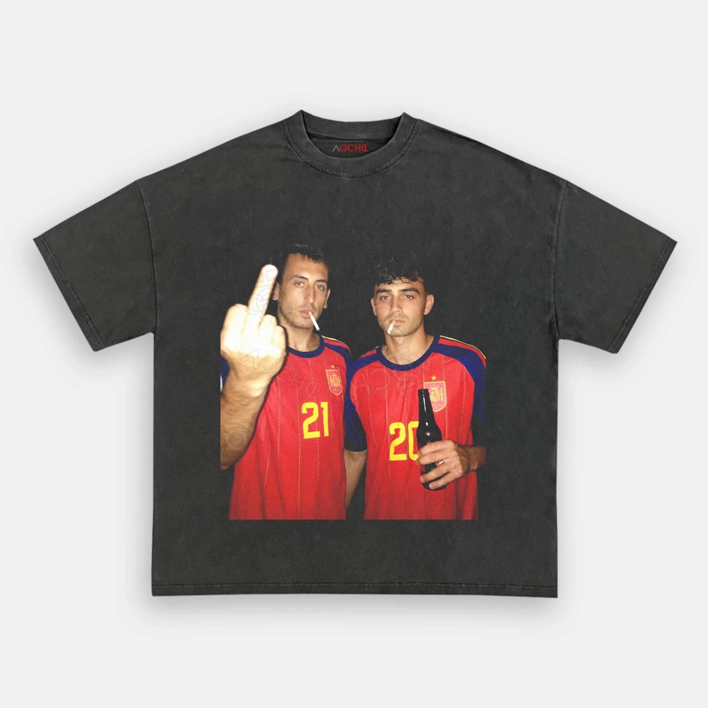 Spain Football Style Tee 1.2 - AQCHIC