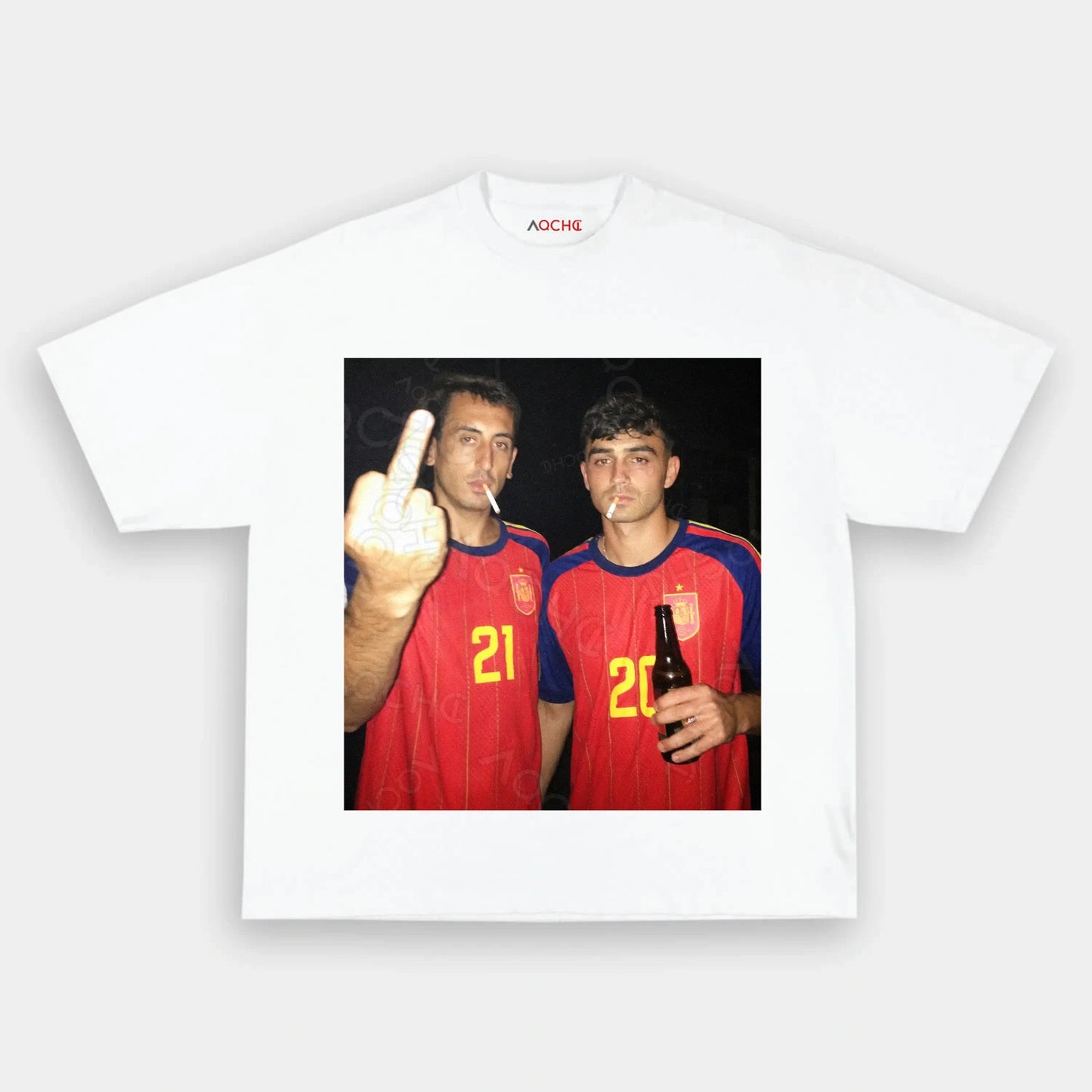 Spain Football Style Tee 1.2 - AQCHIC