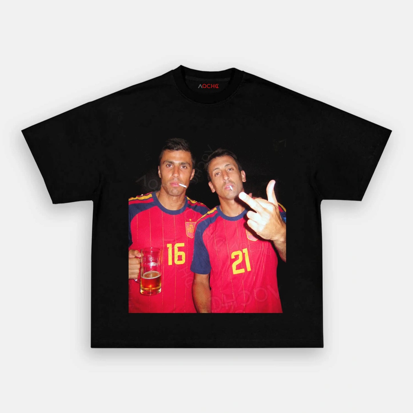 Spain Football Style Tee 1.4 - AQCHIC