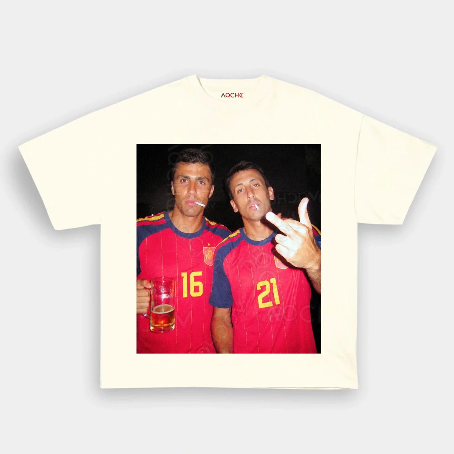 Spain Football Style Tee 1.4 - AQCHIC