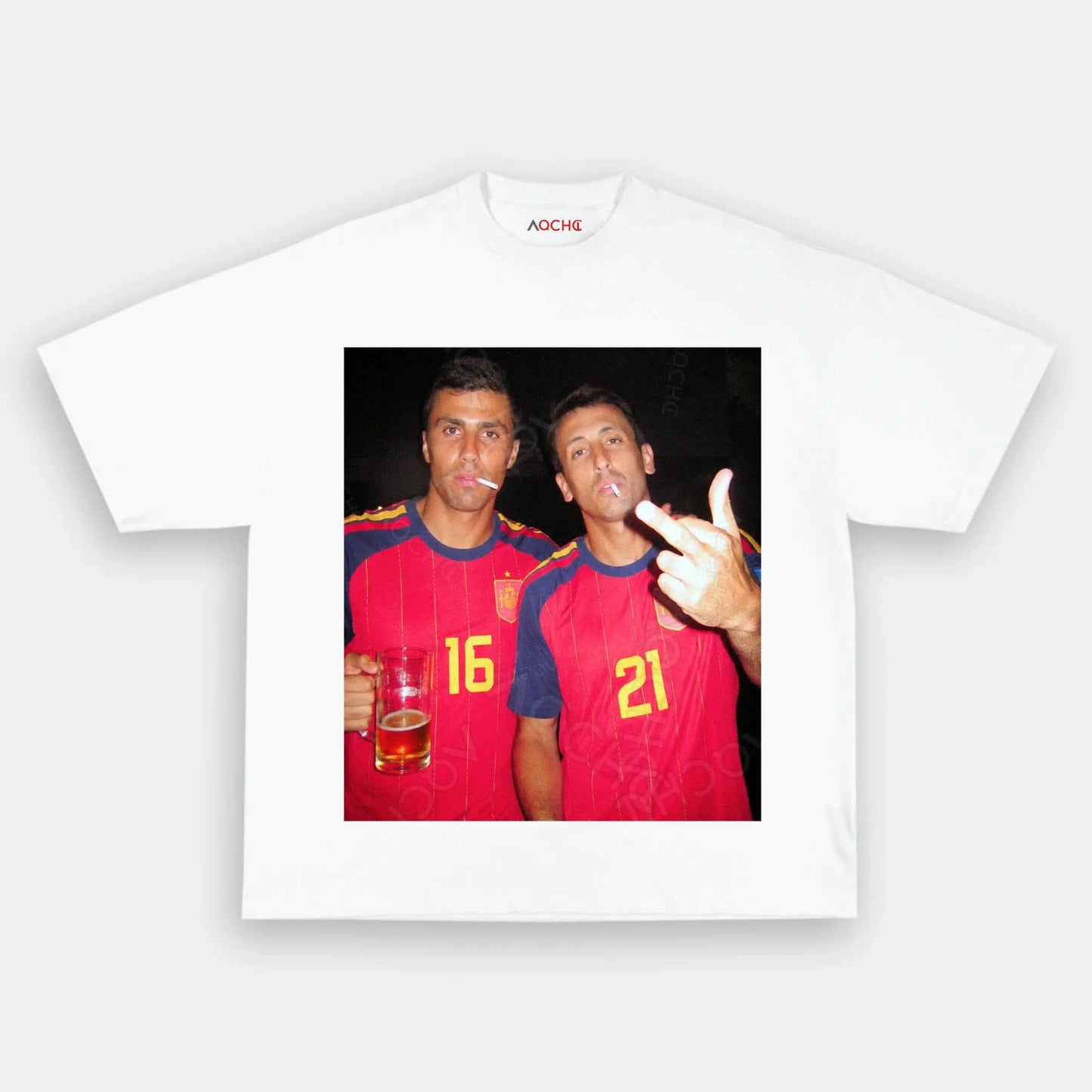 Spain Football Style Tee 1.4 - AQCHIC