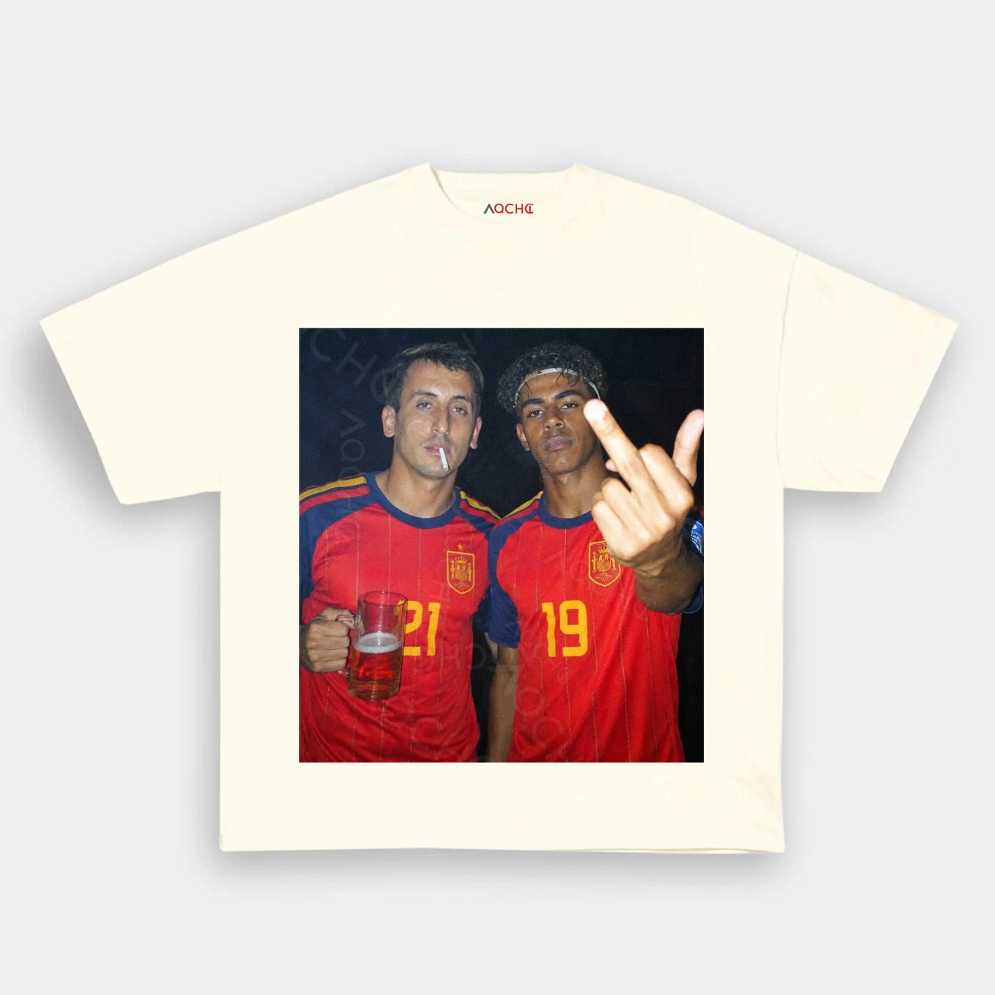 Spain Football Style Tee 1.5 - AQCHIC