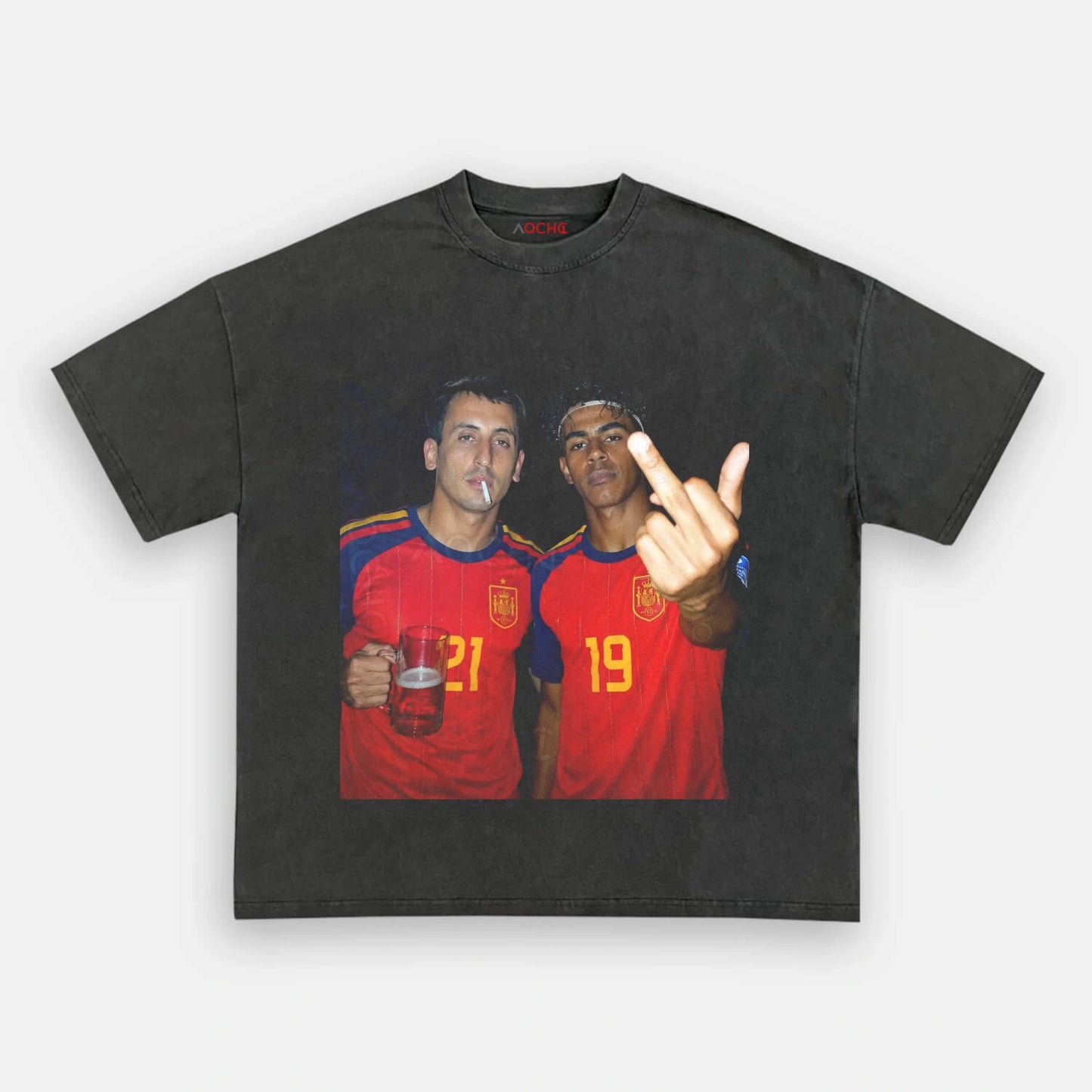Spain Football Style Tee 1.5 - AQCHIC