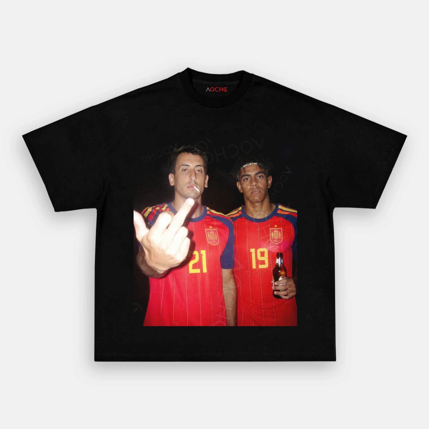 Spain Football Style Tee 1.6 - AQCHIC