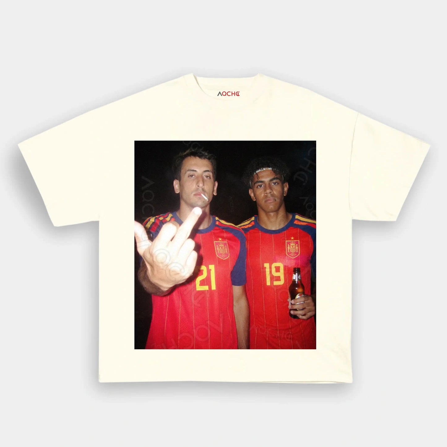 Spain Football Style Tee 1.6 - AQCHIC