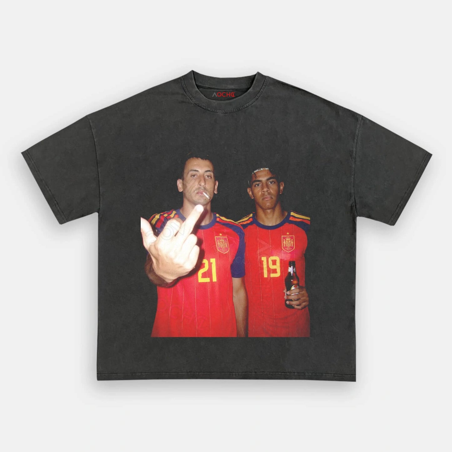 Spain Football Style Tee 1.6 - AQCHIC