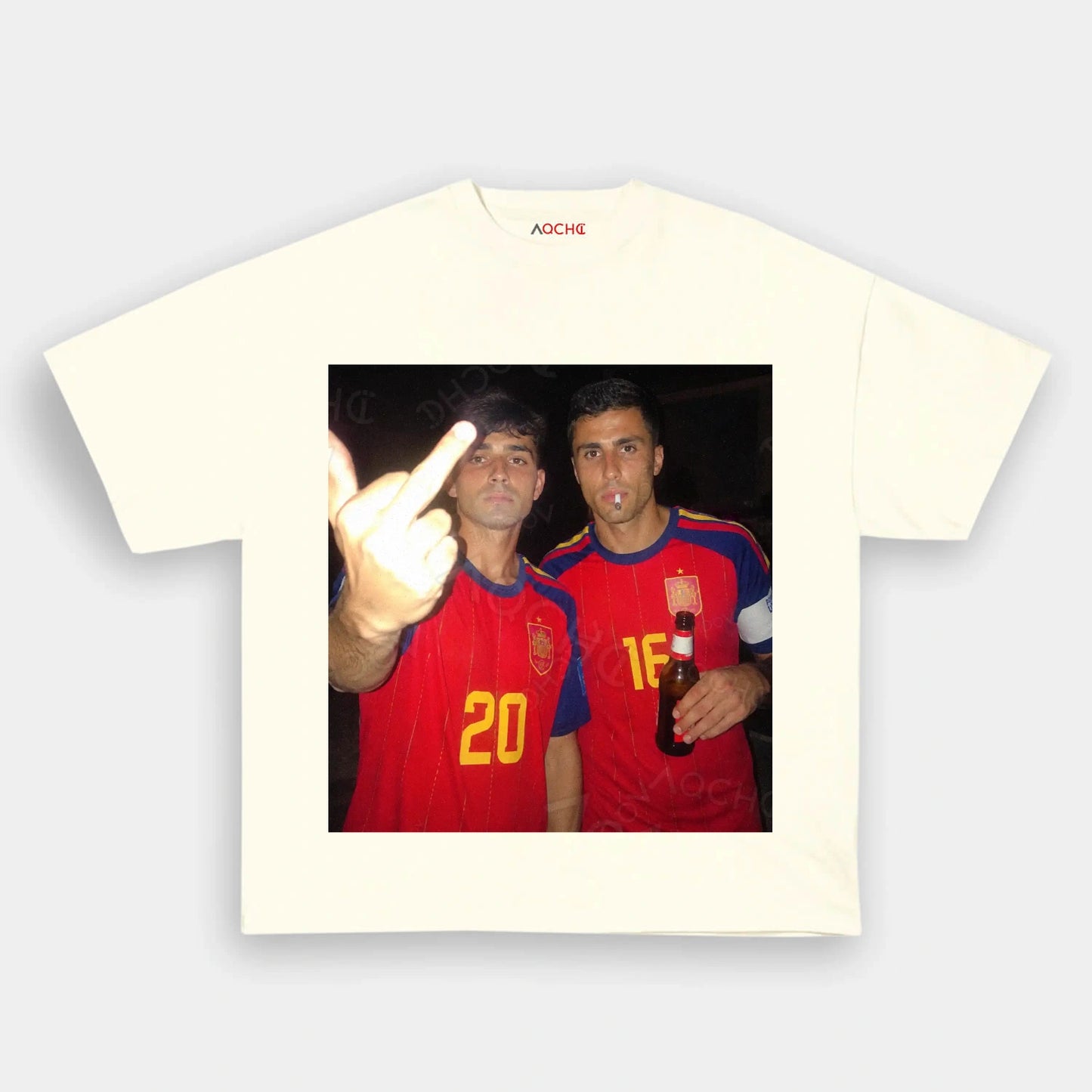 Spain Football Style Tee 1.7 - AQCHIC