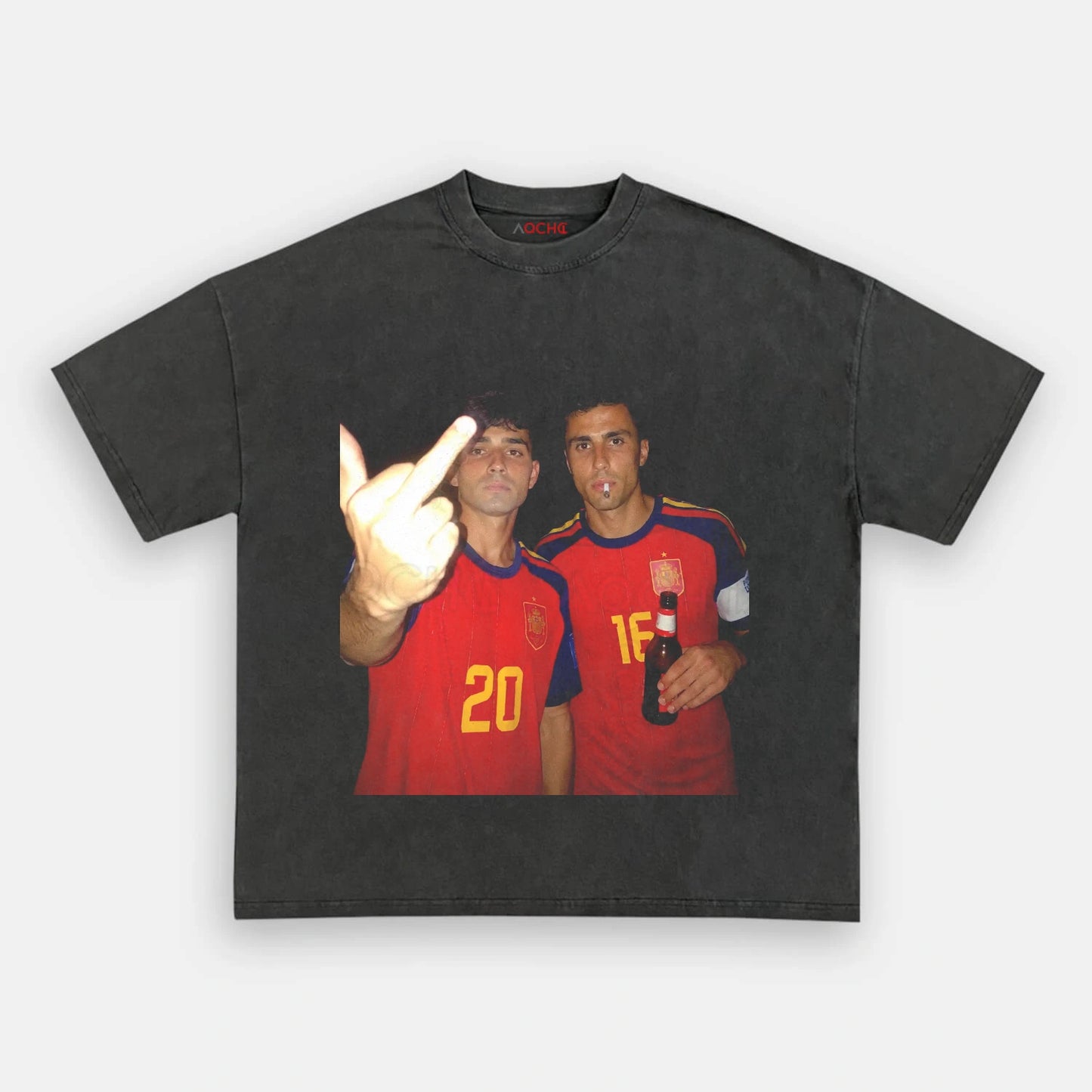 Spain Football Style Tee 1.7 - AQCHIC