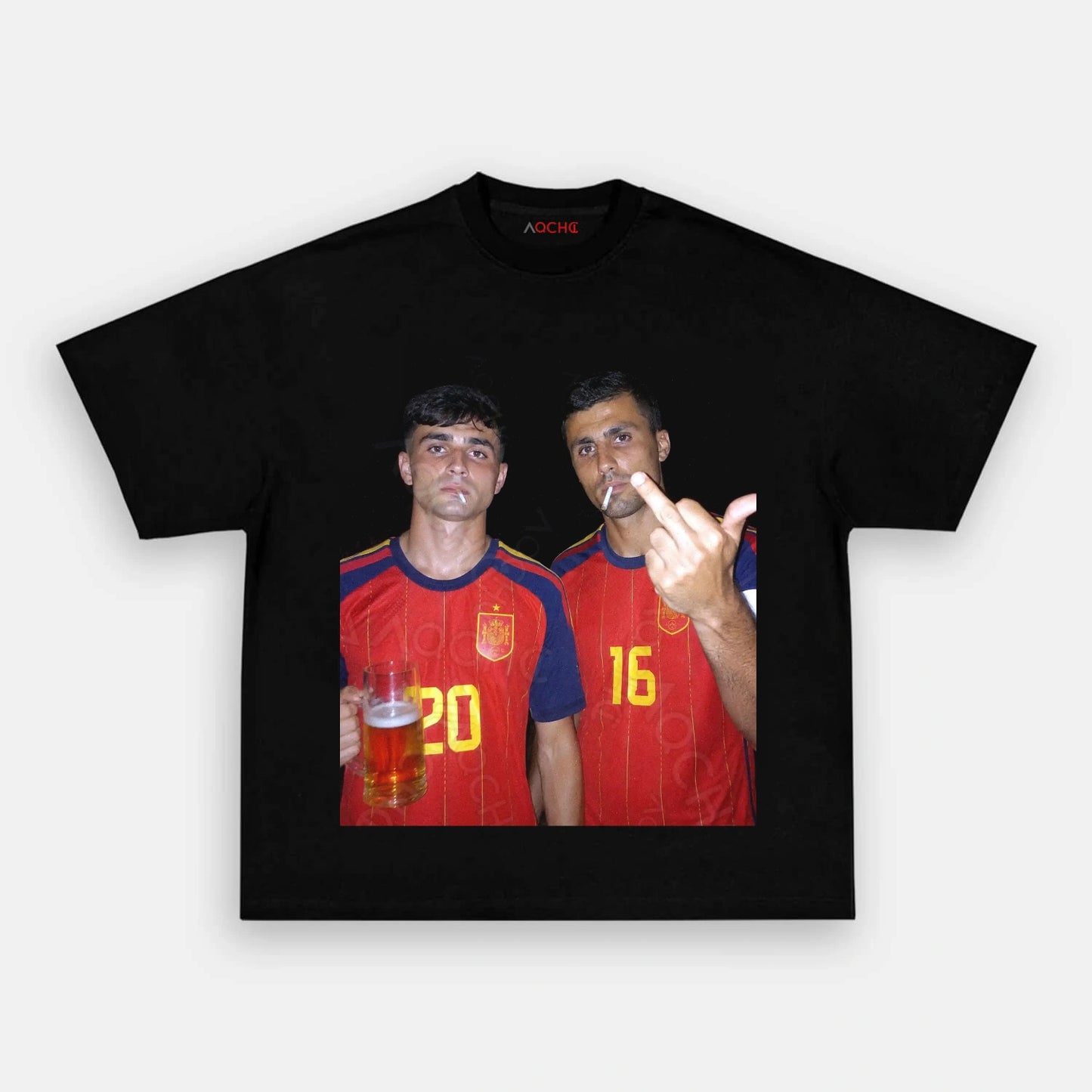 Spain Football Style Tee 1.8 - AQCHIC
