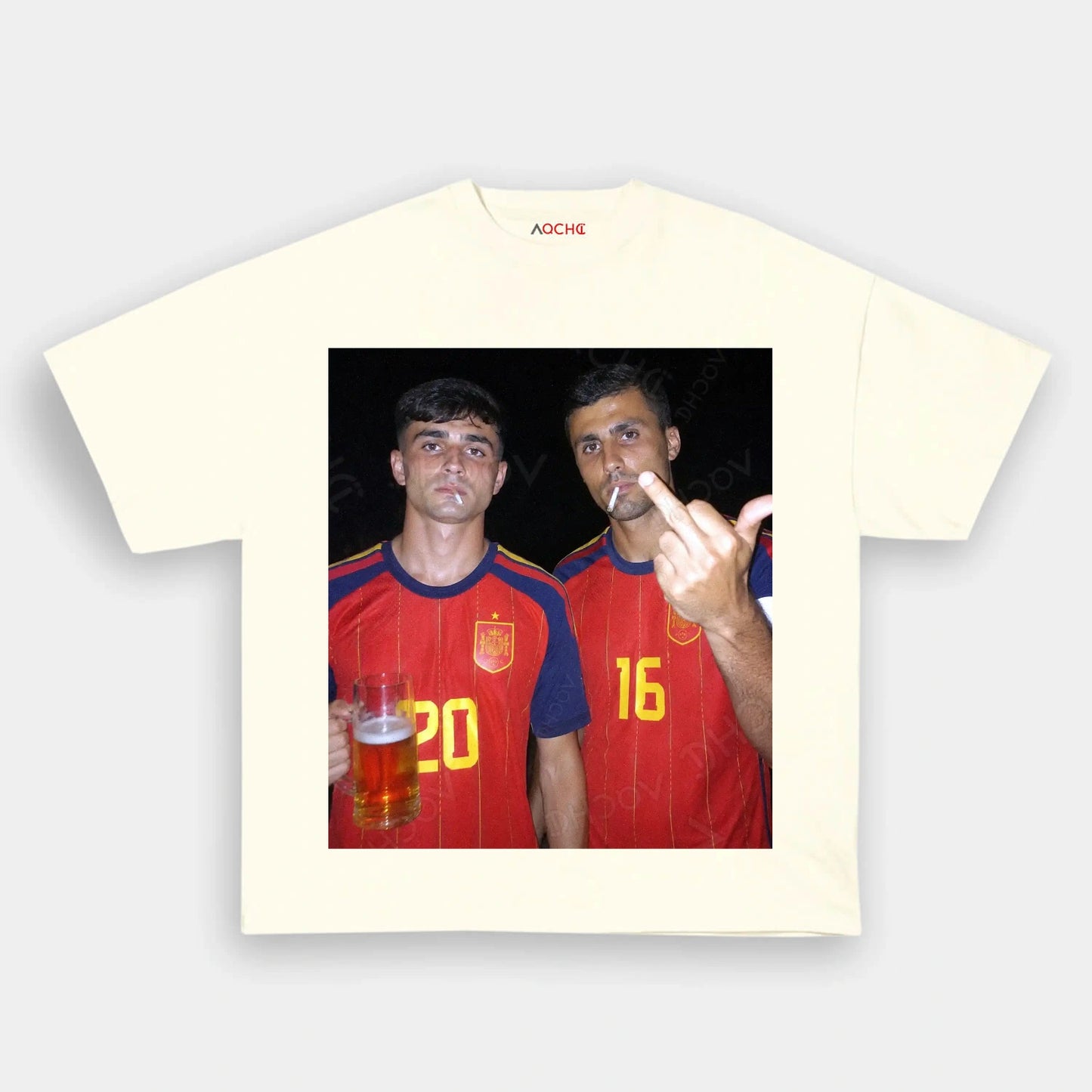 Spain Football Style Tee 1.8 - AQCHIC