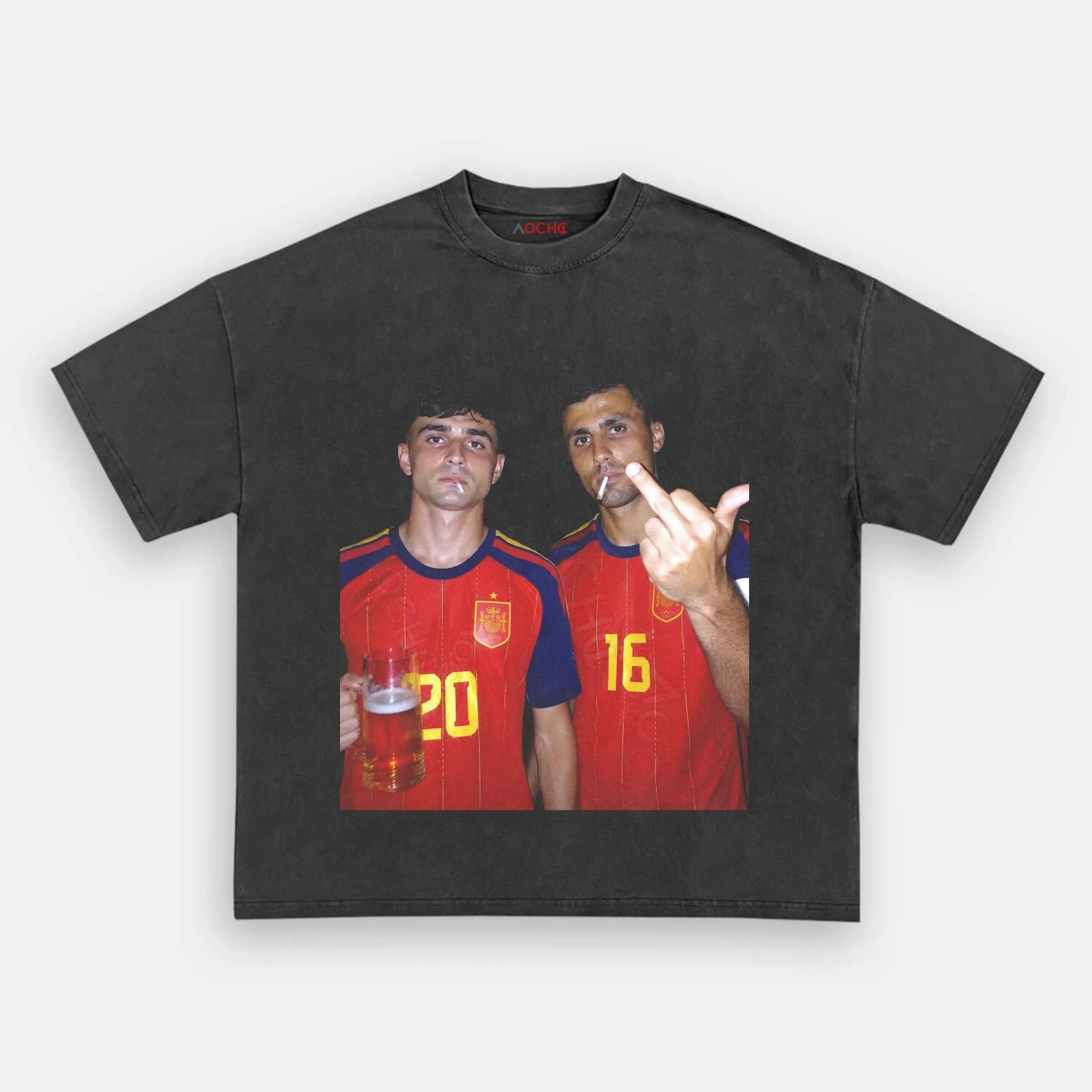 Spain Football Style Tee 1.8 - AQCHIC