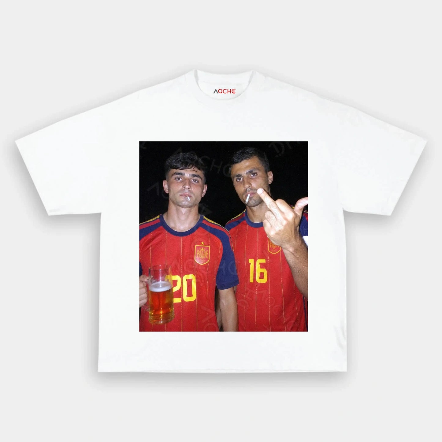 Spain Football Style Tee 1.8 - AQCHIC