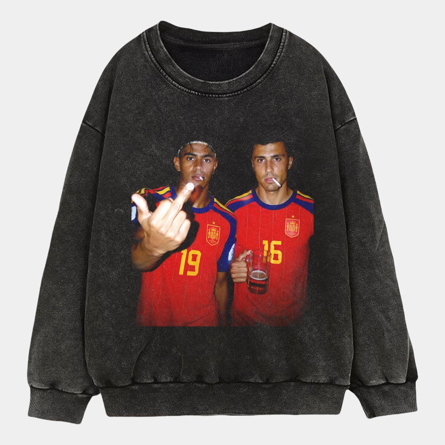 Spain Football Style Tee 1.9 - AQCHIC