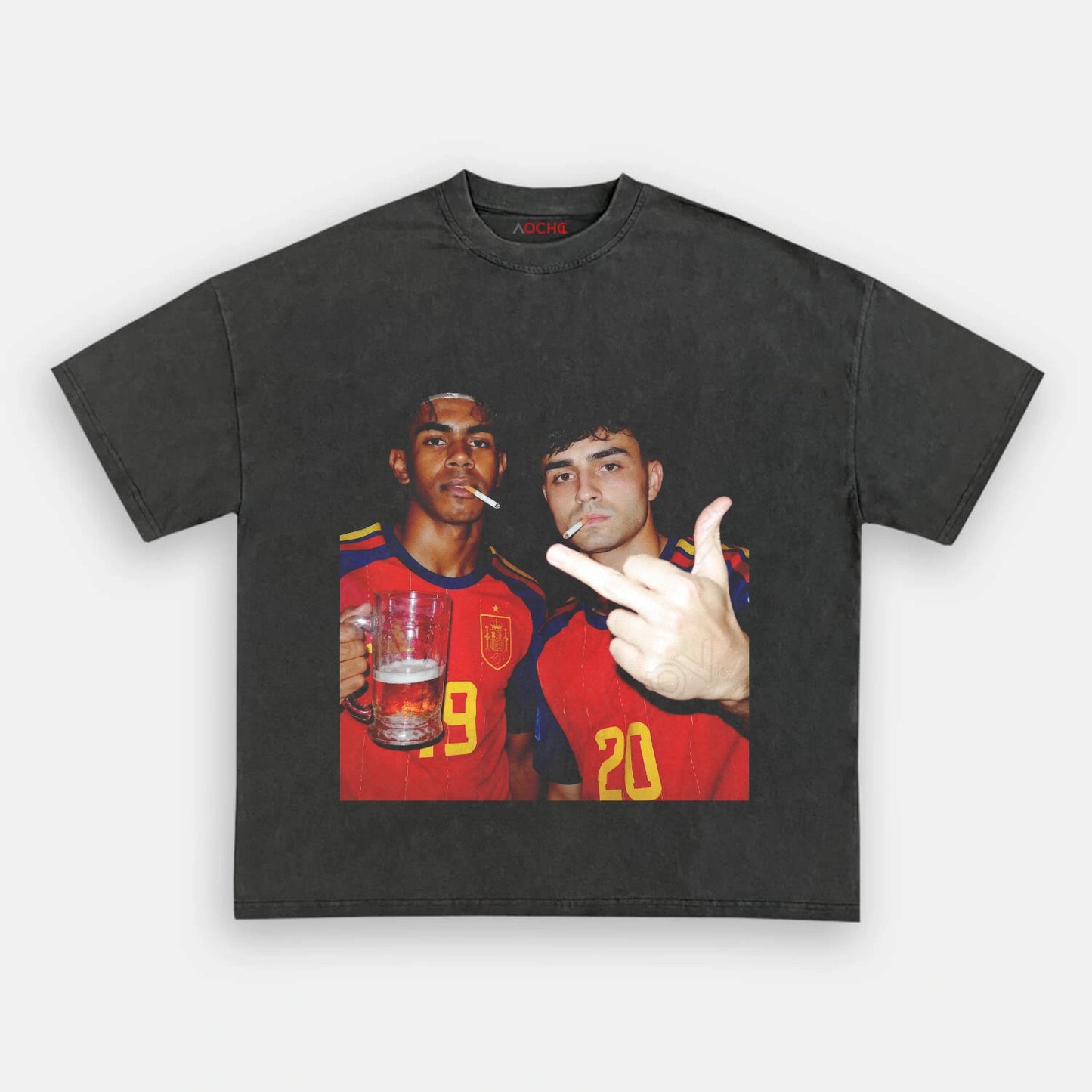 Spain Football Style Tee 2.0 - AQCHIC