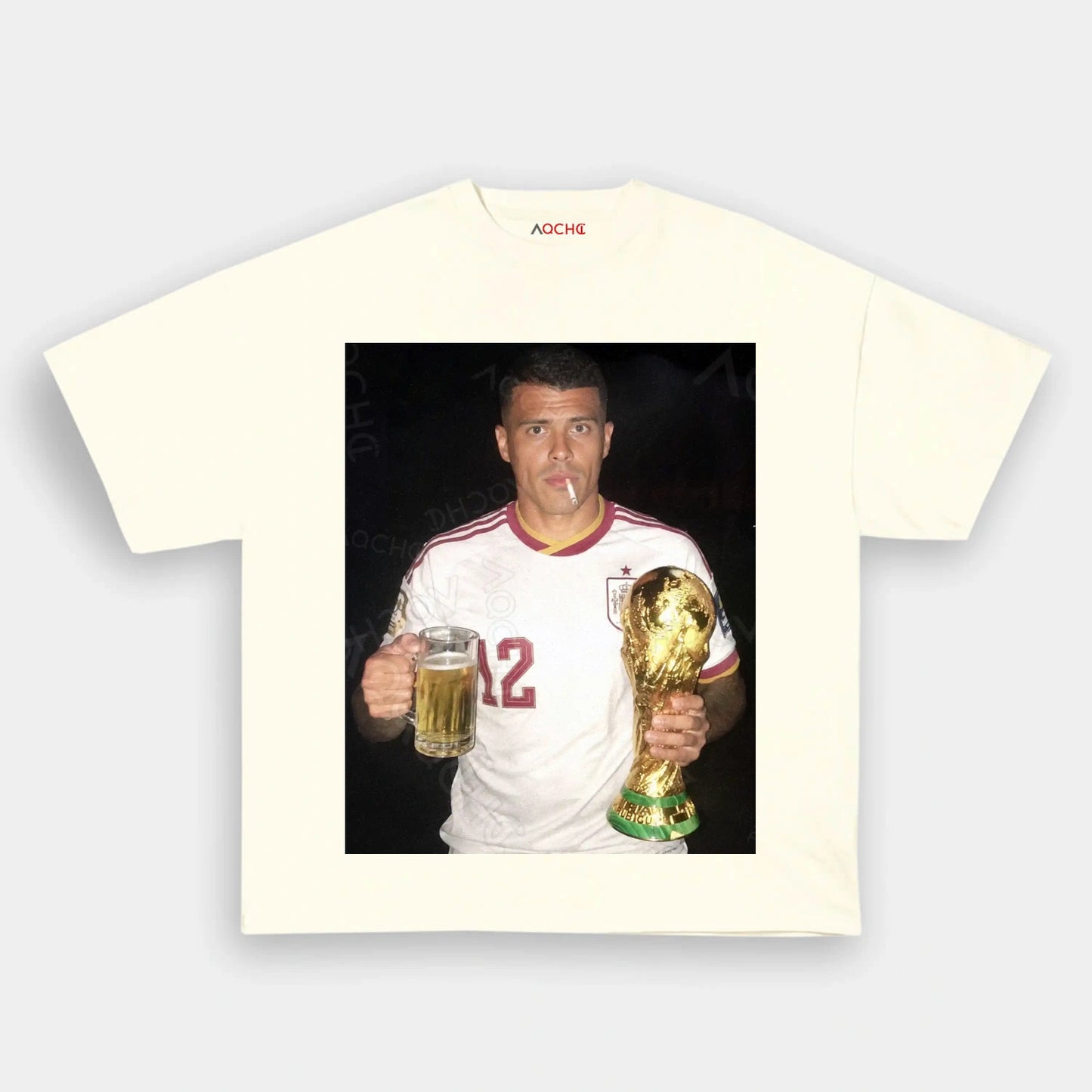 Spain Football Style Tee V1.1 - AQCHIC