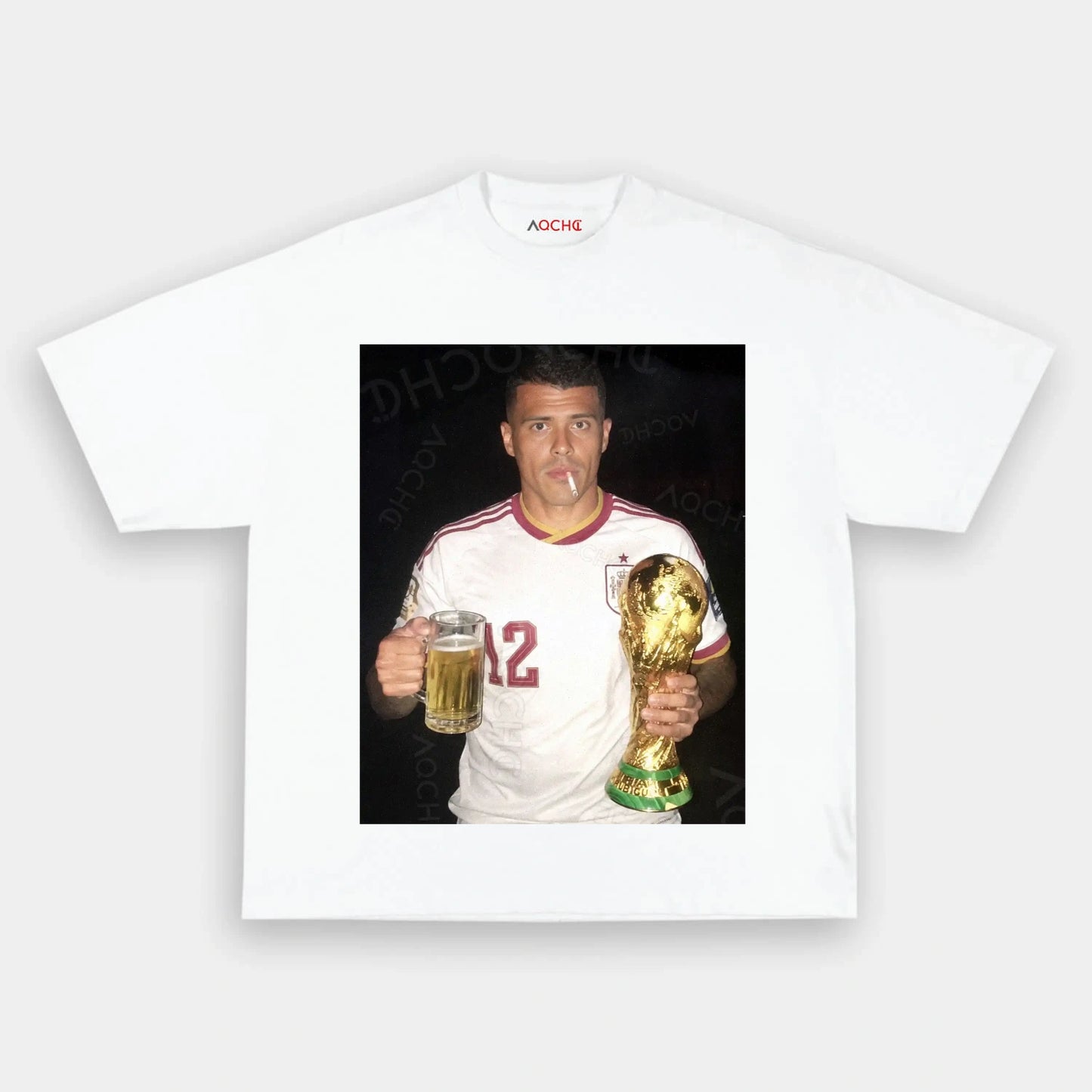 Spain Football Style Tee V1.1 - AQCHIC