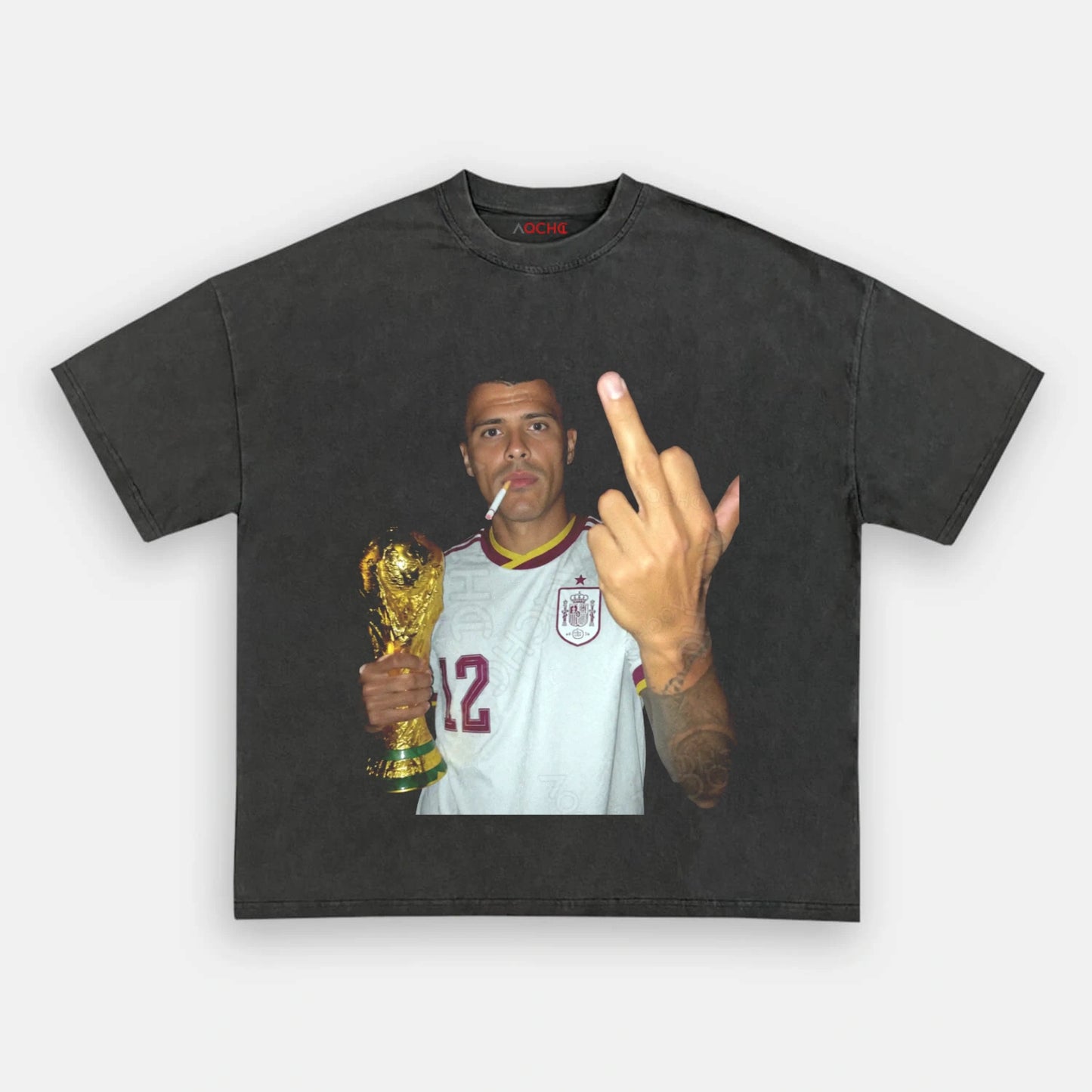 Spain Football Style Tee V1.2 - AQCHIC
