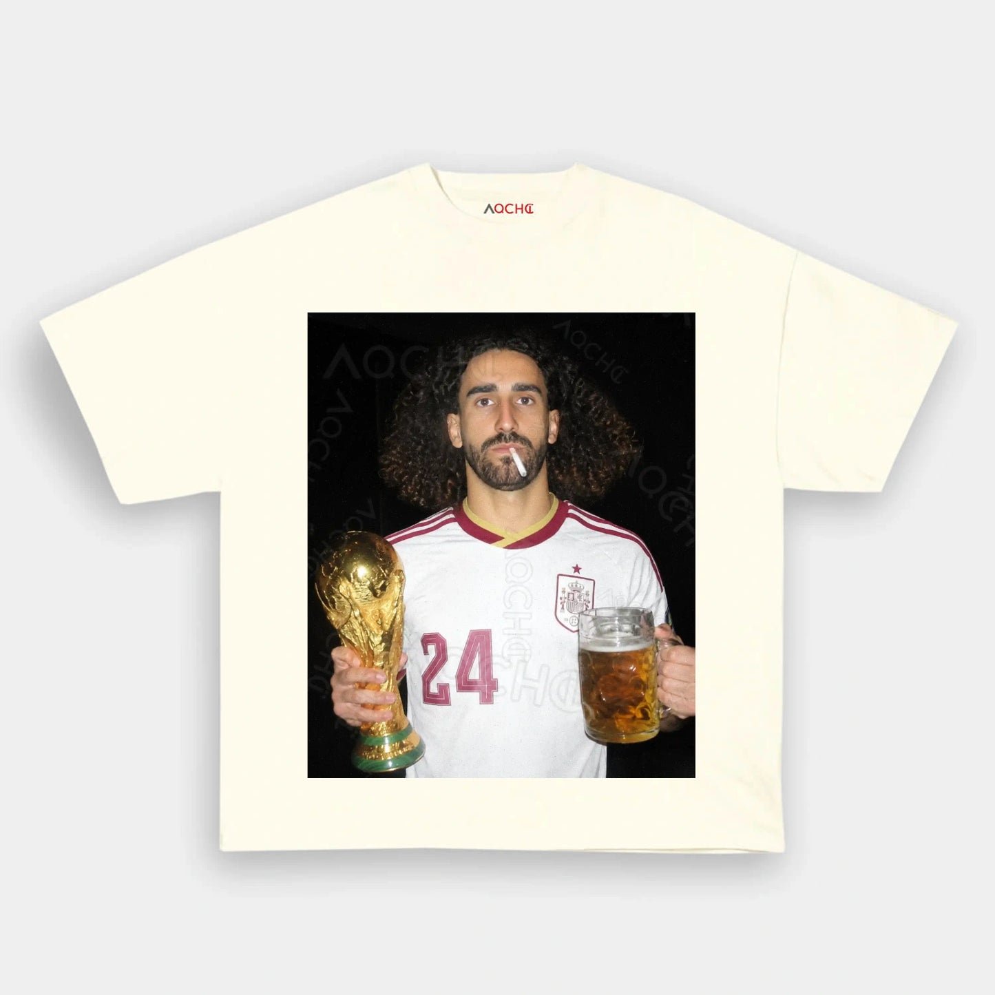 Spain Football Style Tee V1.3 - AQCHIC
