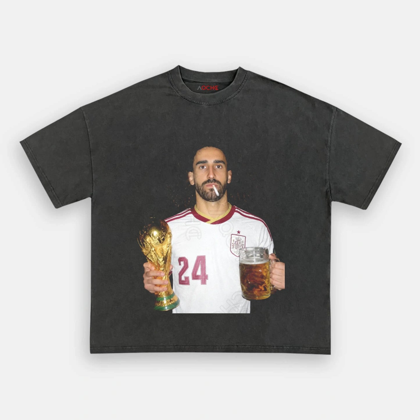 Spain Football Style Tee V1.3 - AQCHIC