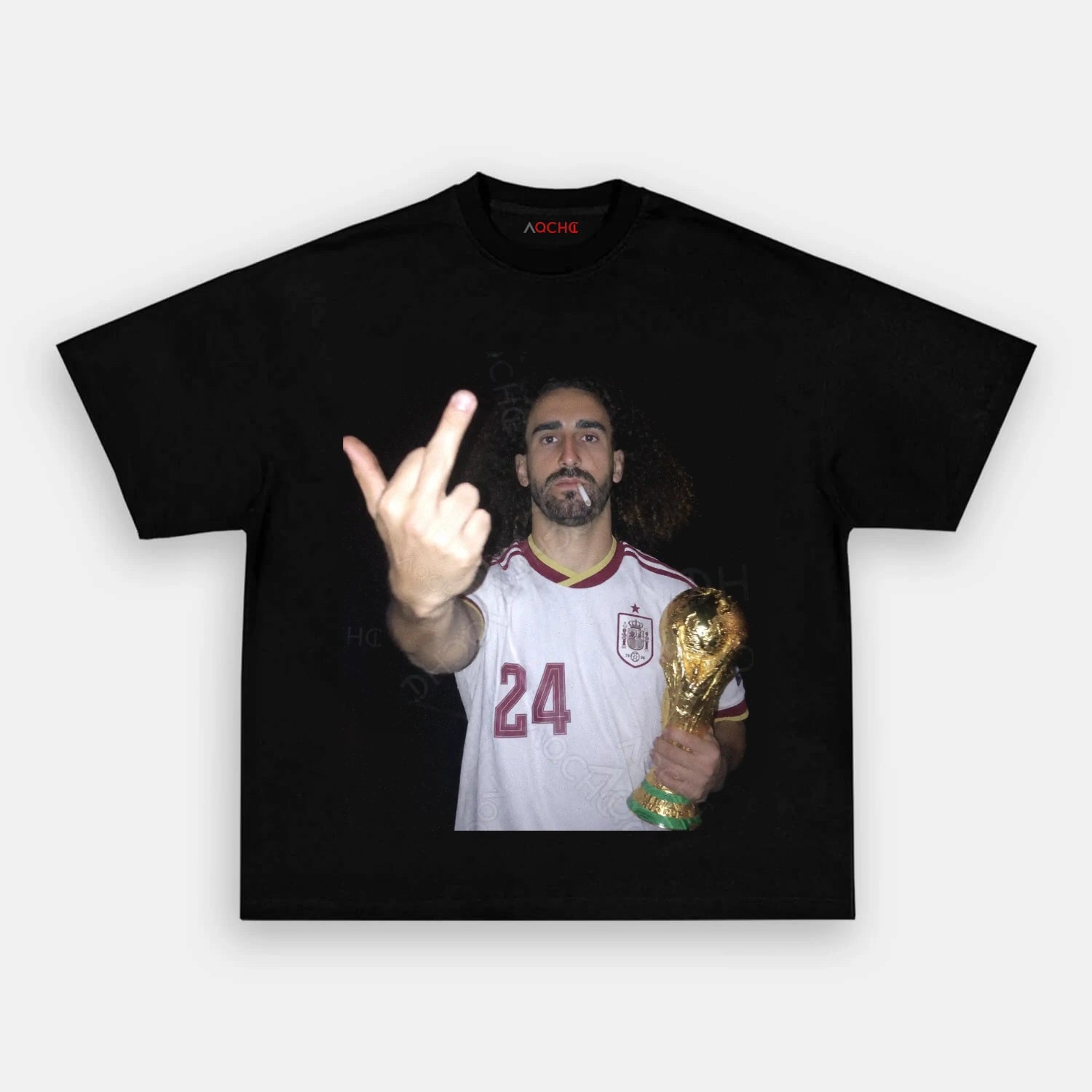 Spain Football Style Tee V1.4 - AQCHIC