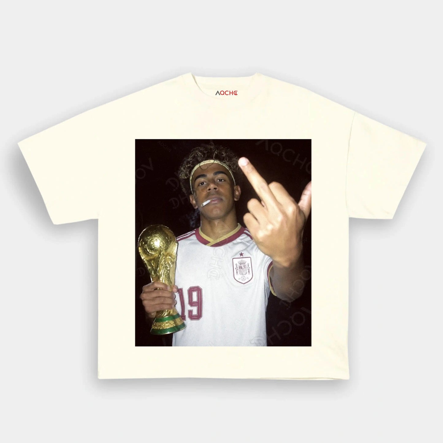 Spain Football Style Tee V1.5 - AQCHIC