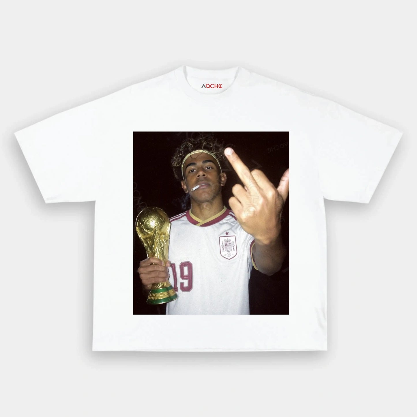 Spain Football Style Tee V1.5 - AQCHIC