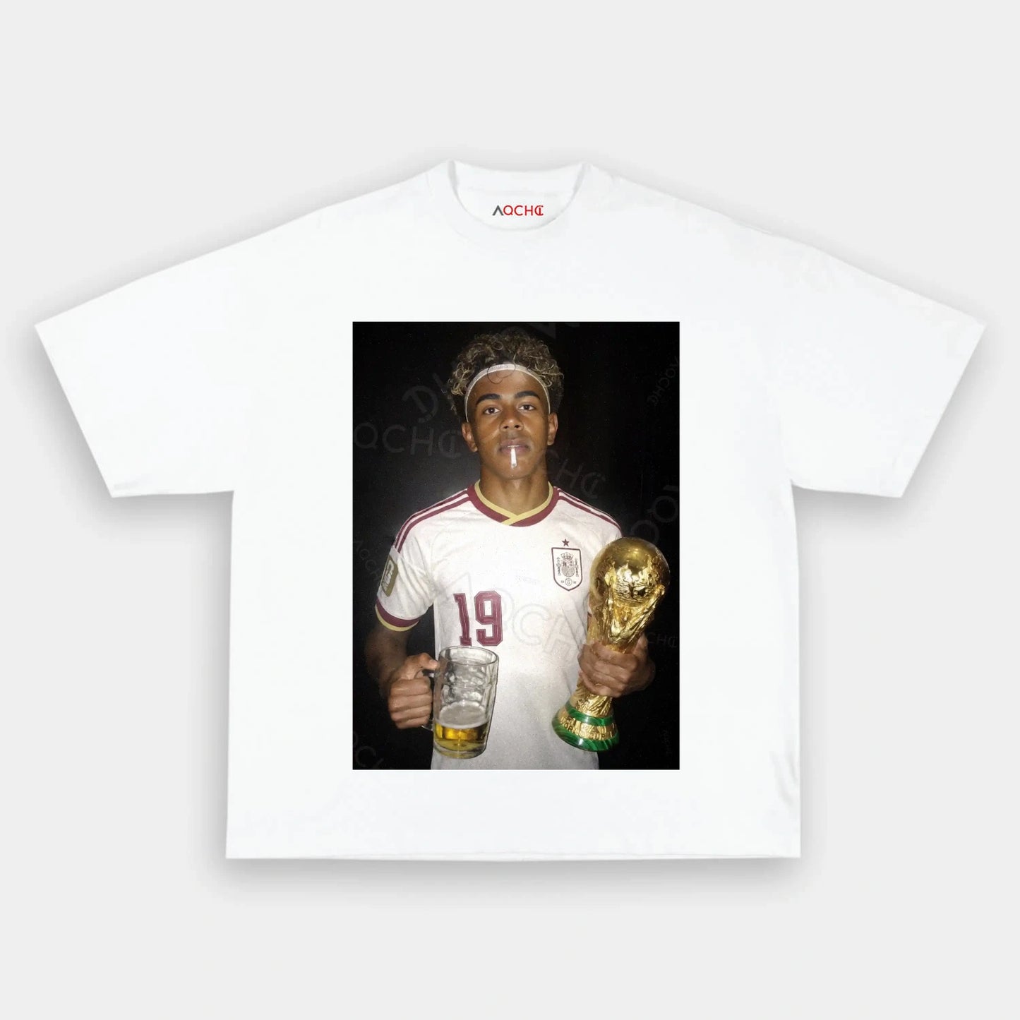 Spain Football Style Tee V1.6 - AQCHIC