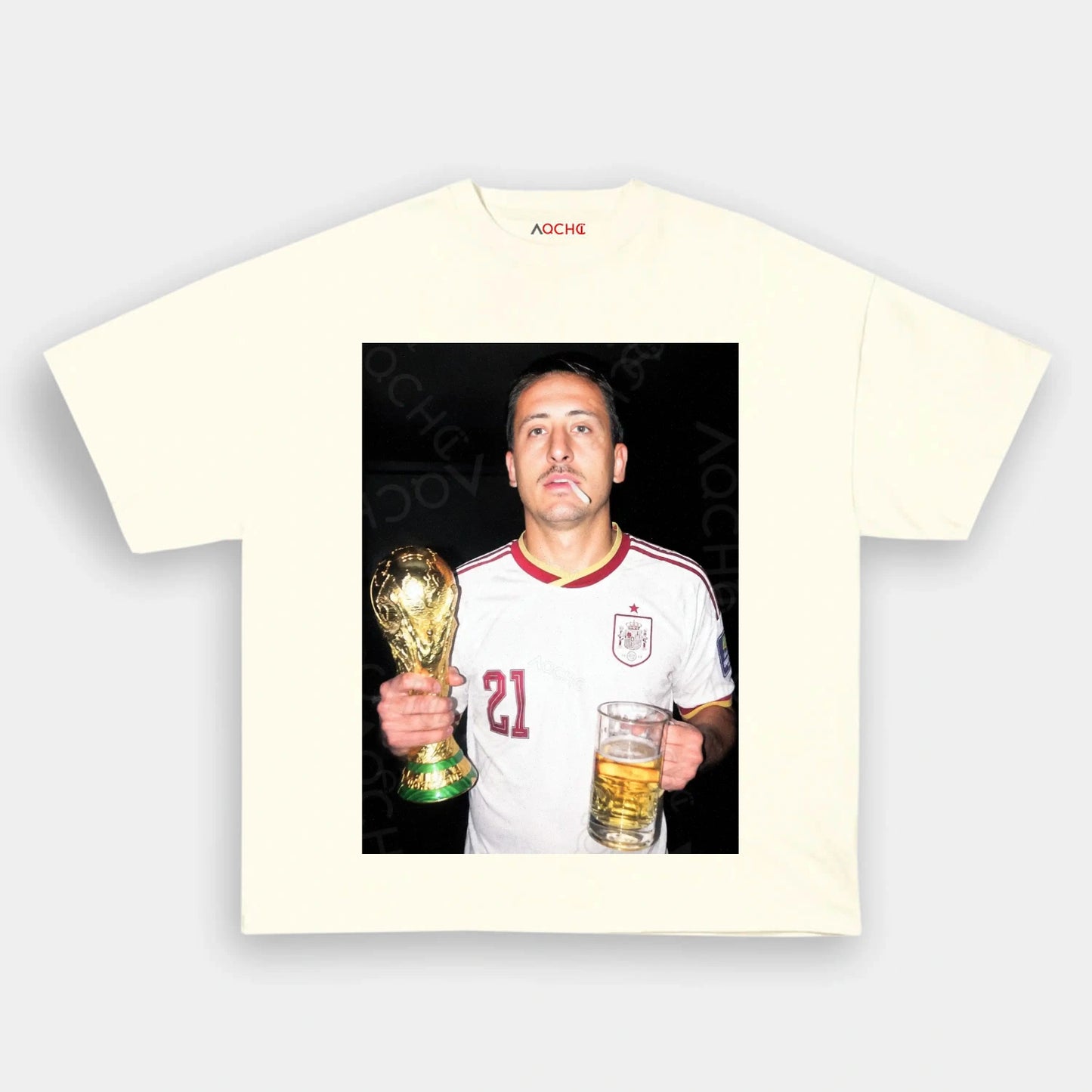 Spain Football Style Tee V1.7 - AQCHIC