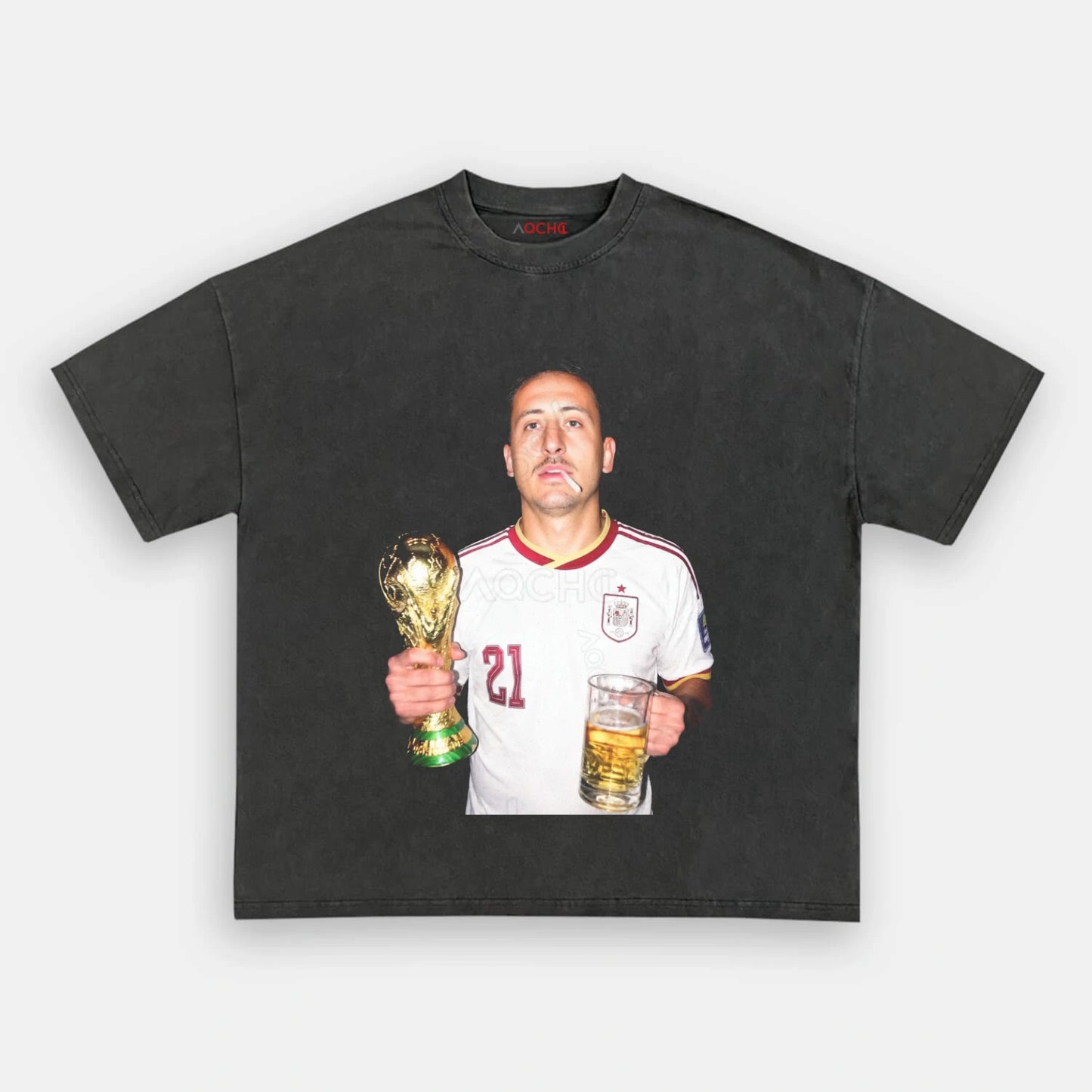 Spain Football Style Tee V1.7 - AQCHIC