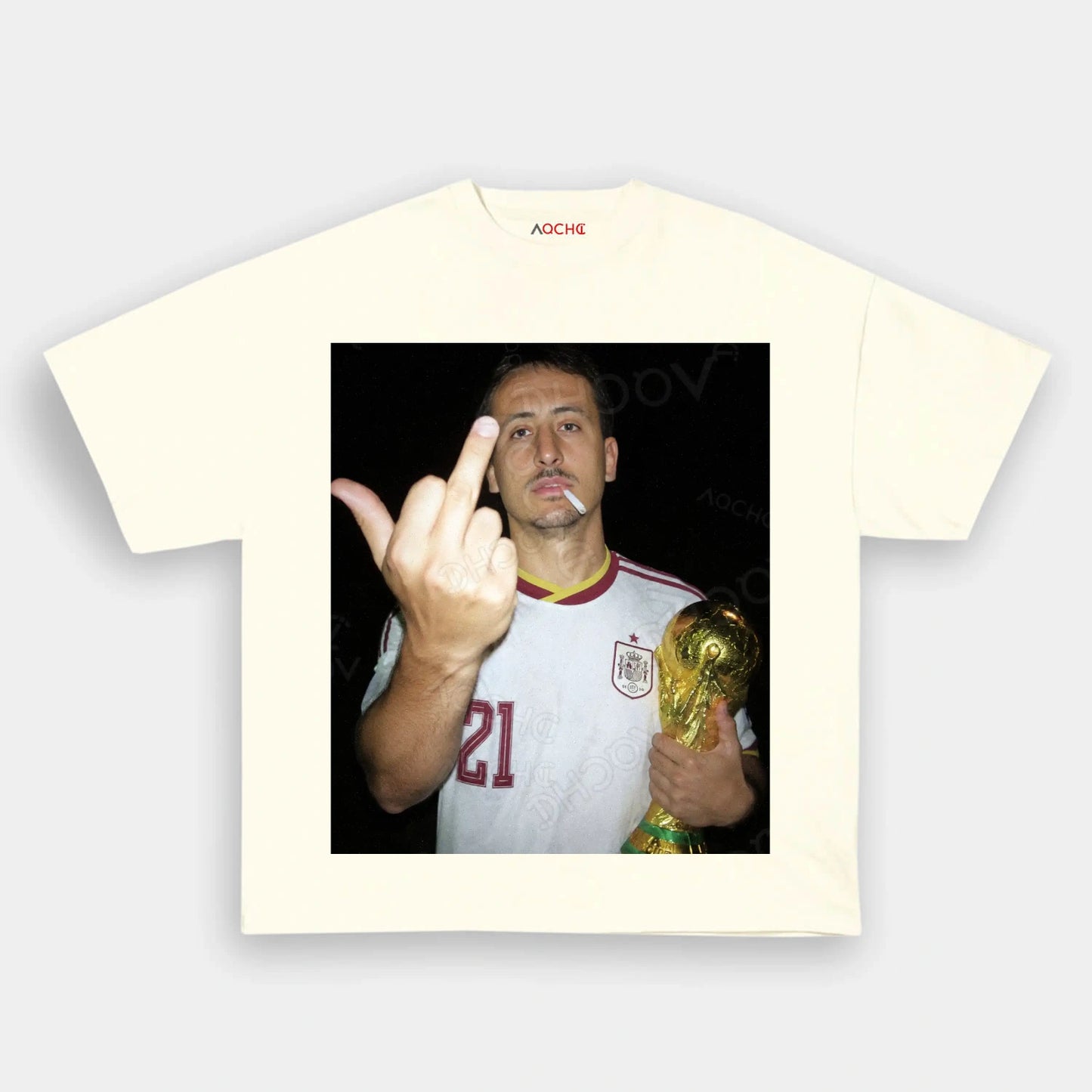 Spain Football Style Tee V1.8 - AQCHIC